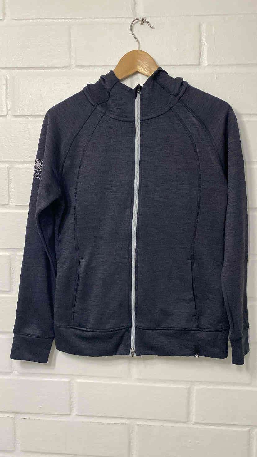 Polerón gris con cierre puma