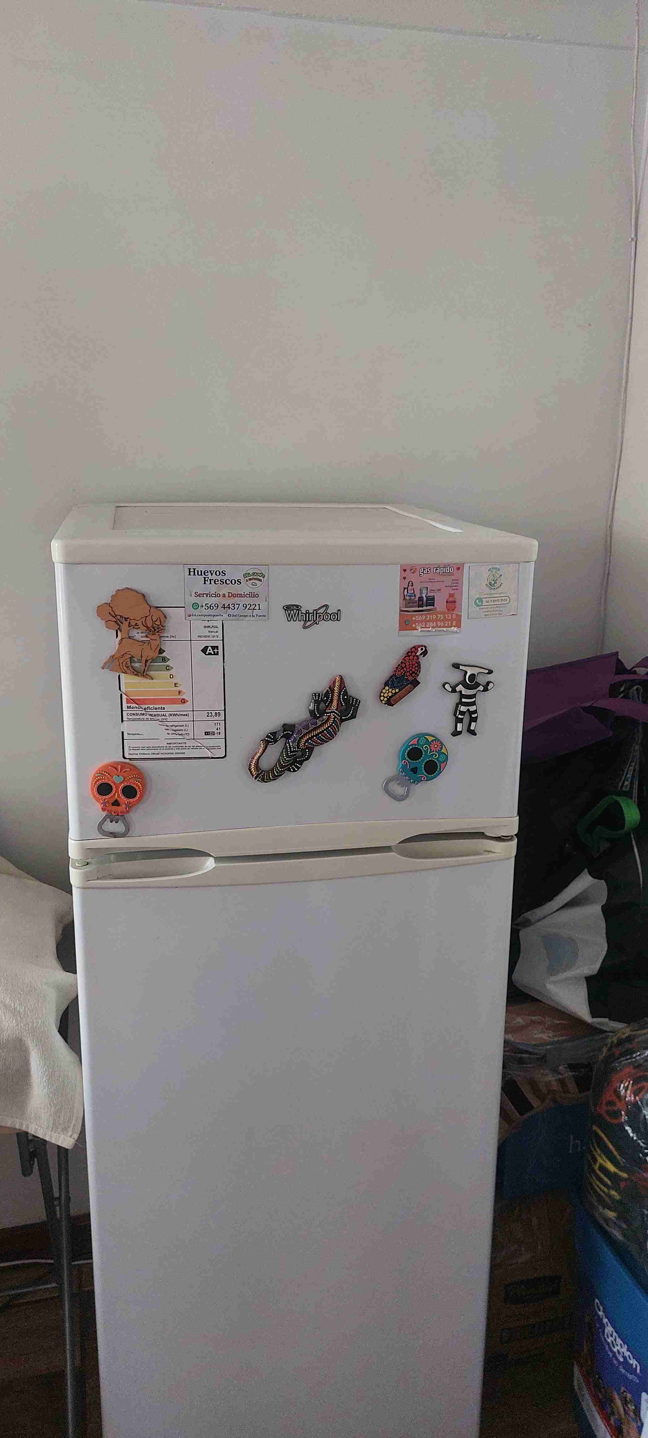 Refrigerador Whirlpool blanco - miniatura 2