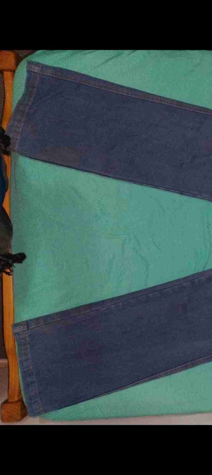 Pantalones cargo denim azul - miniatura 4