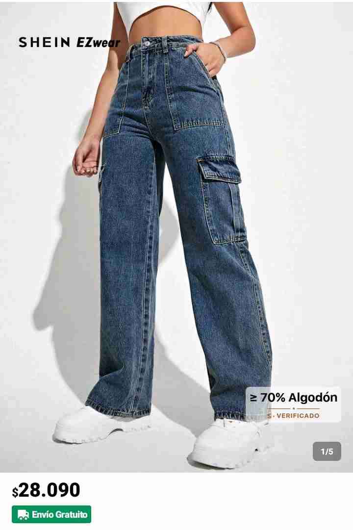 Jeans cargo SHEIN