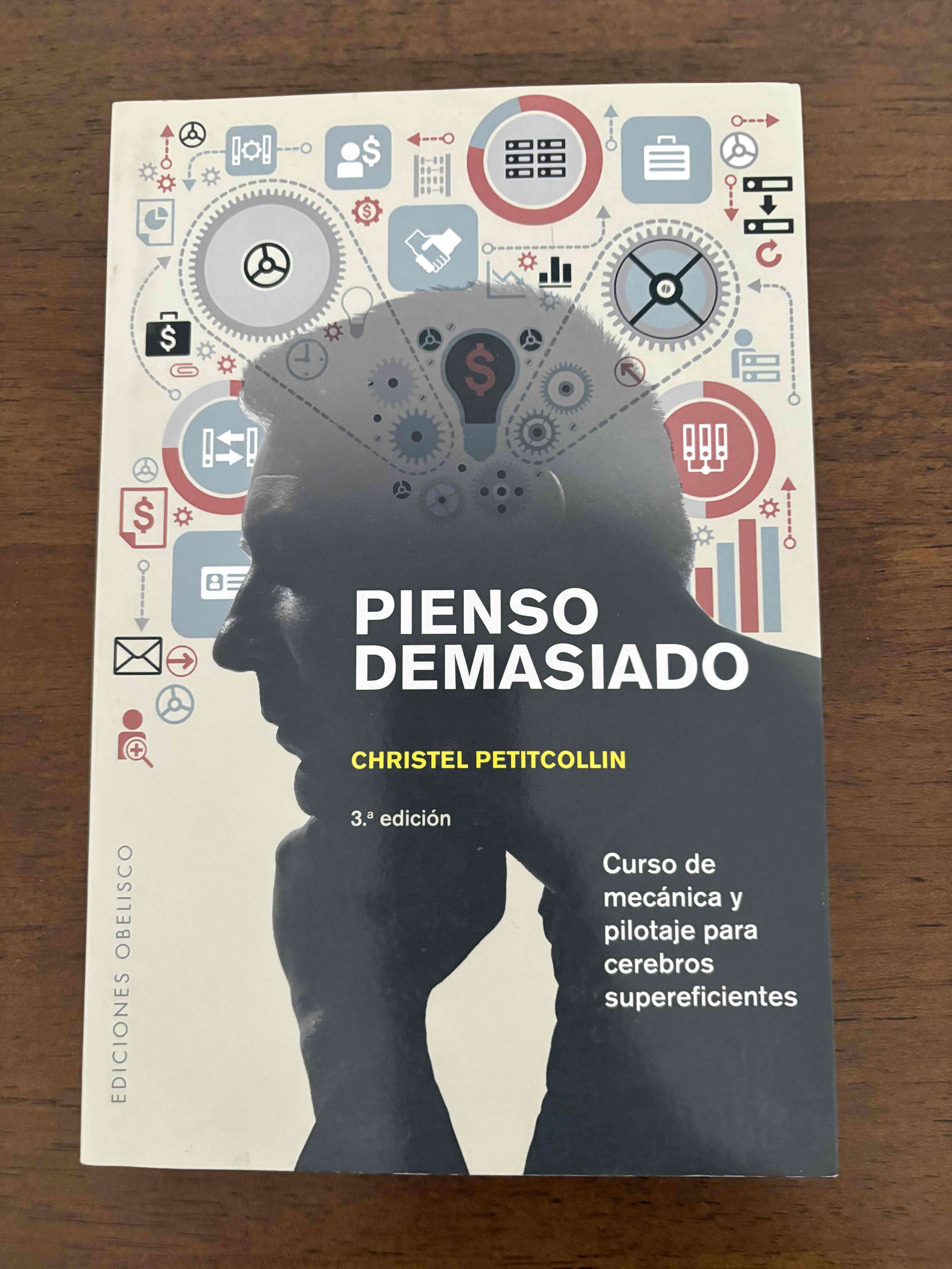 Libro 'Pienso demasiado' de Christel Petitcollin