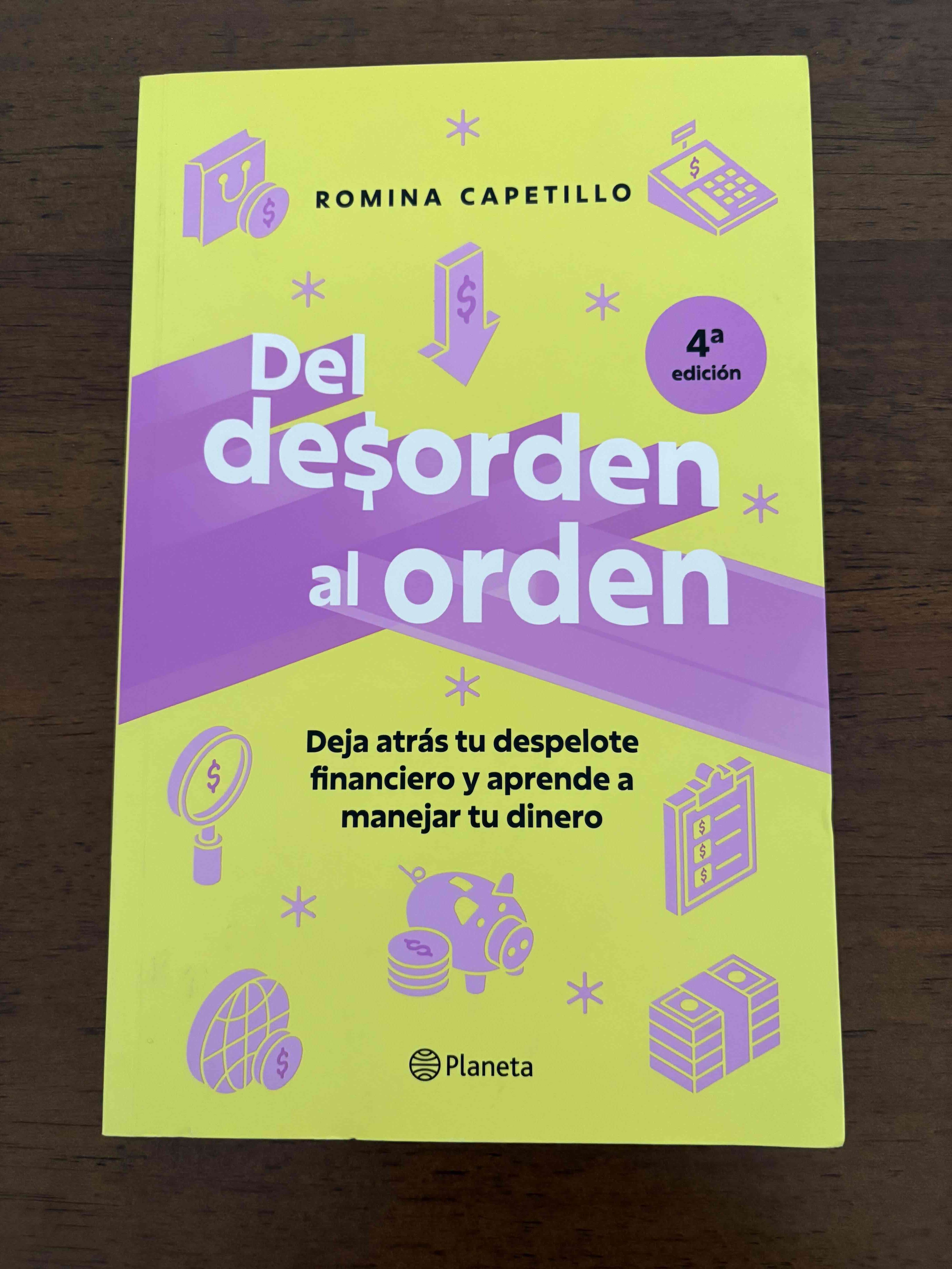 Libro Del desorden al orden
