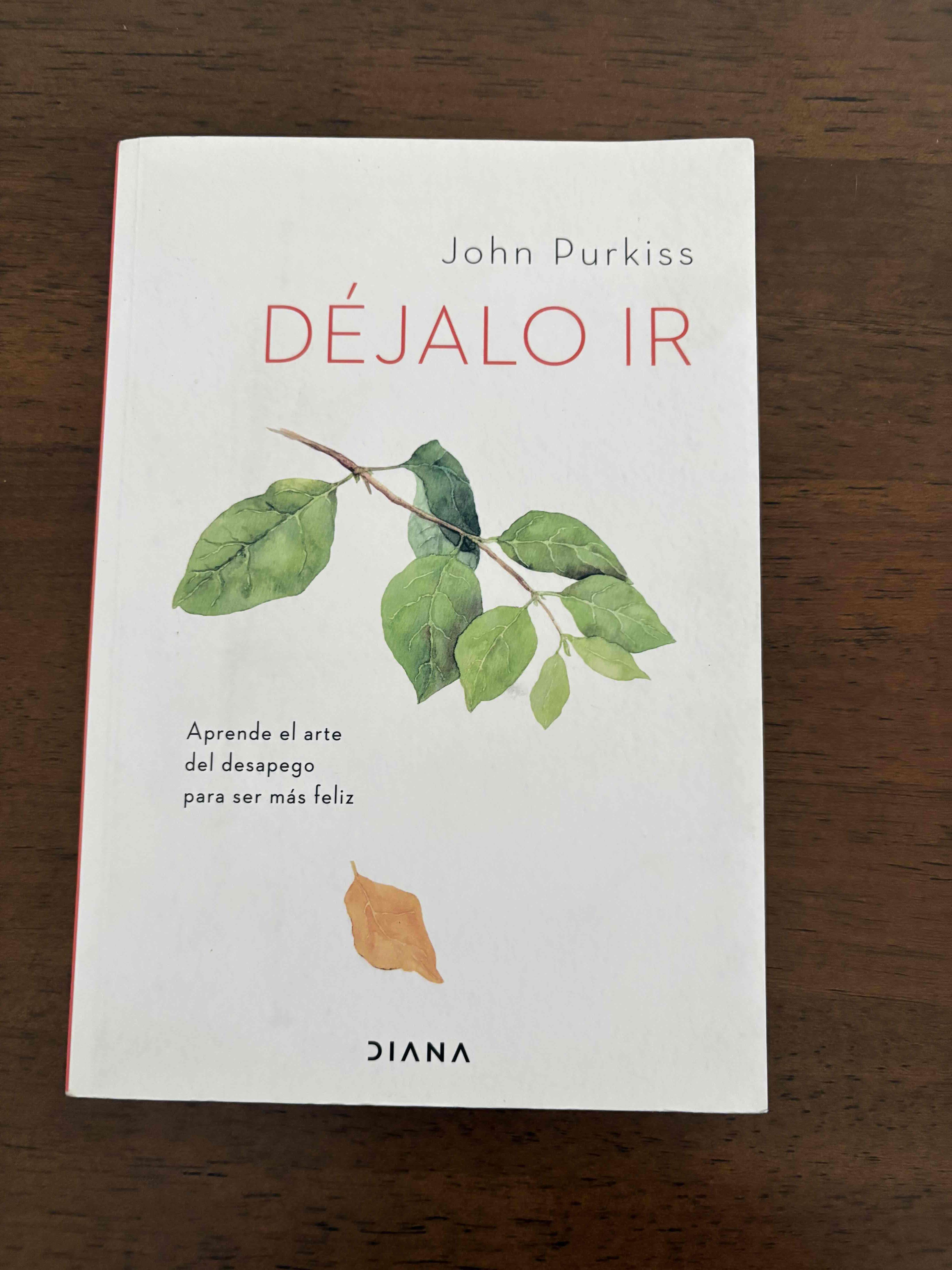 Libro 'Déjalo Ir' de John Purkiss
