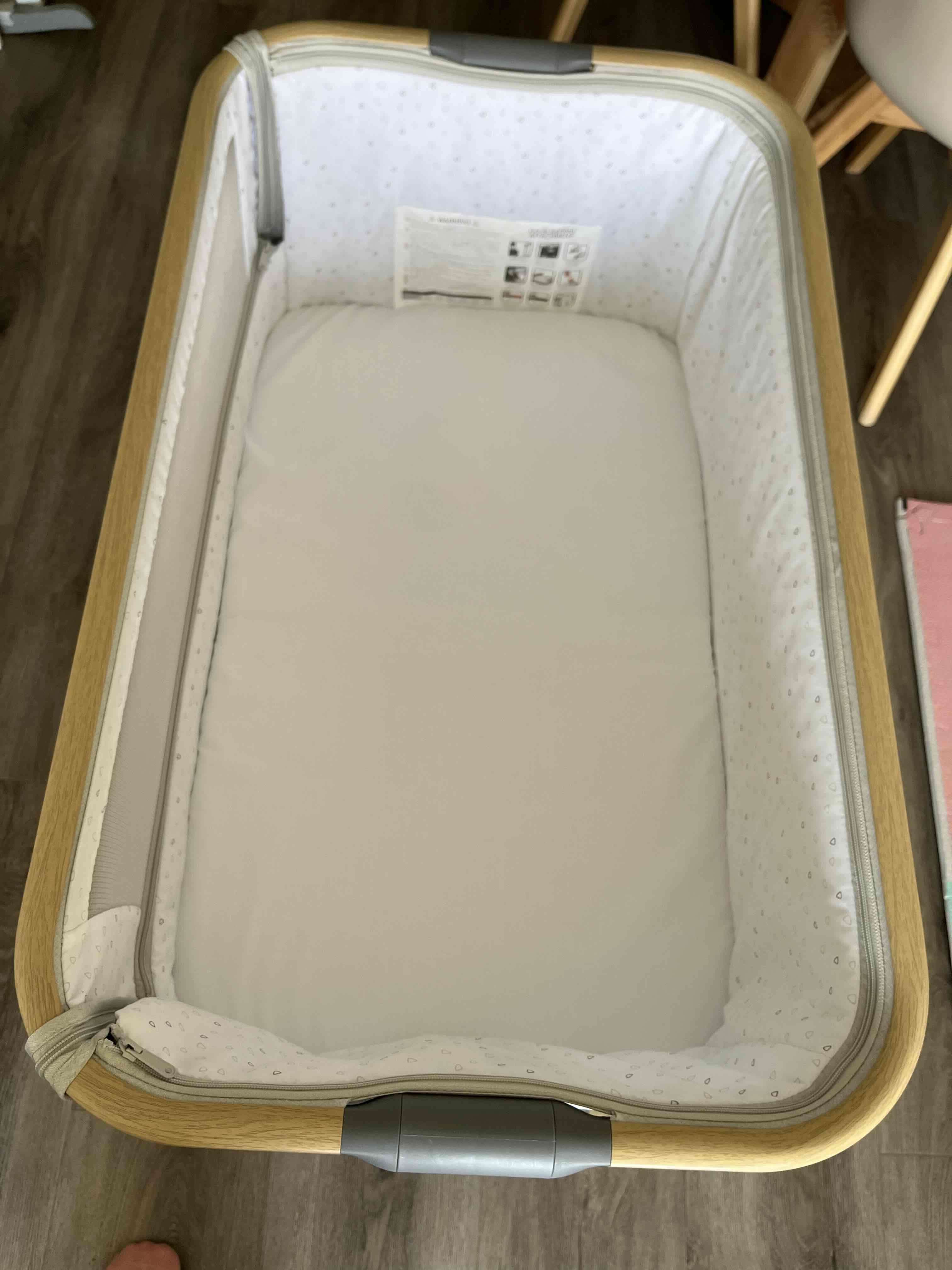 Cuna Colecho Cozee Gris Plata