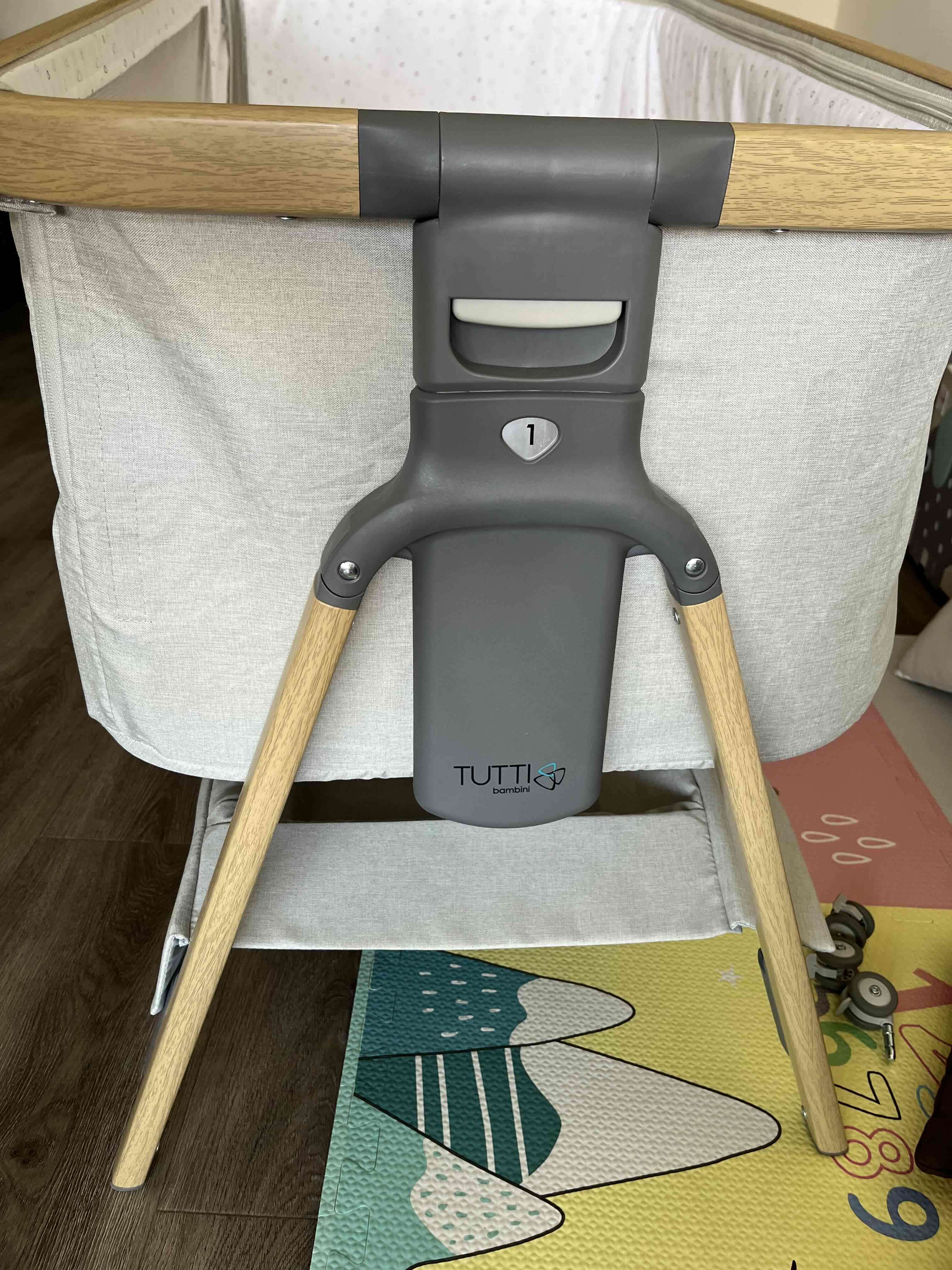 Cuna Colecho Cozee Gris Plata - miniatura 3