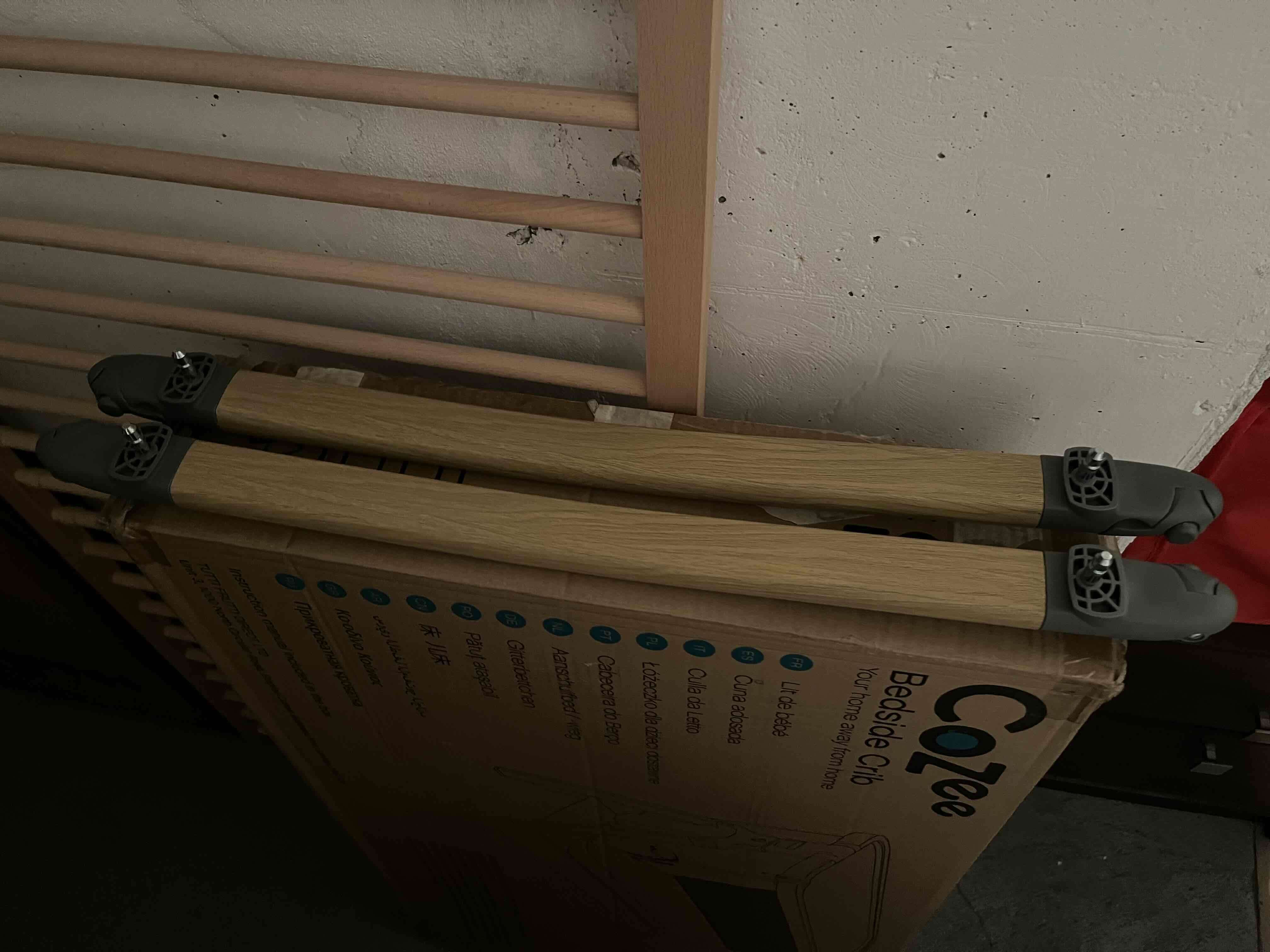 Cuna Colecho Cozee Gris Plata - miniatura 6