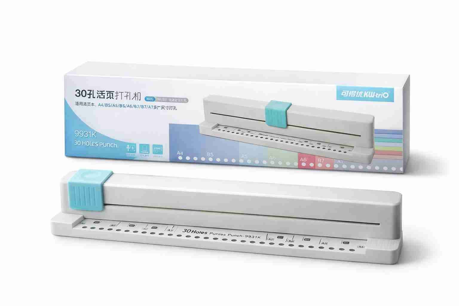 Perforadora 30 huecos KW-triO