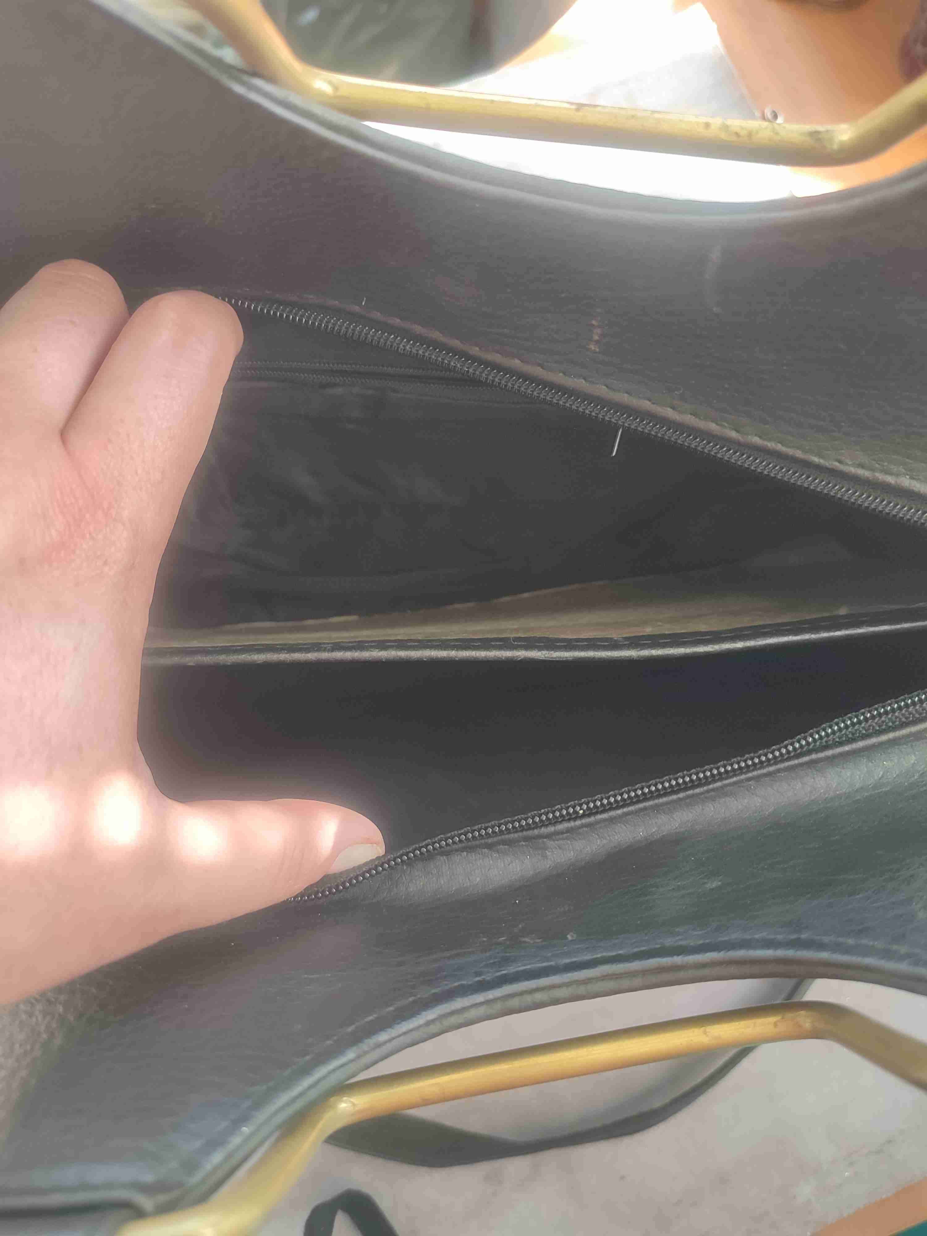 Cartera negra Tosca estilo vintage - miniatura 2