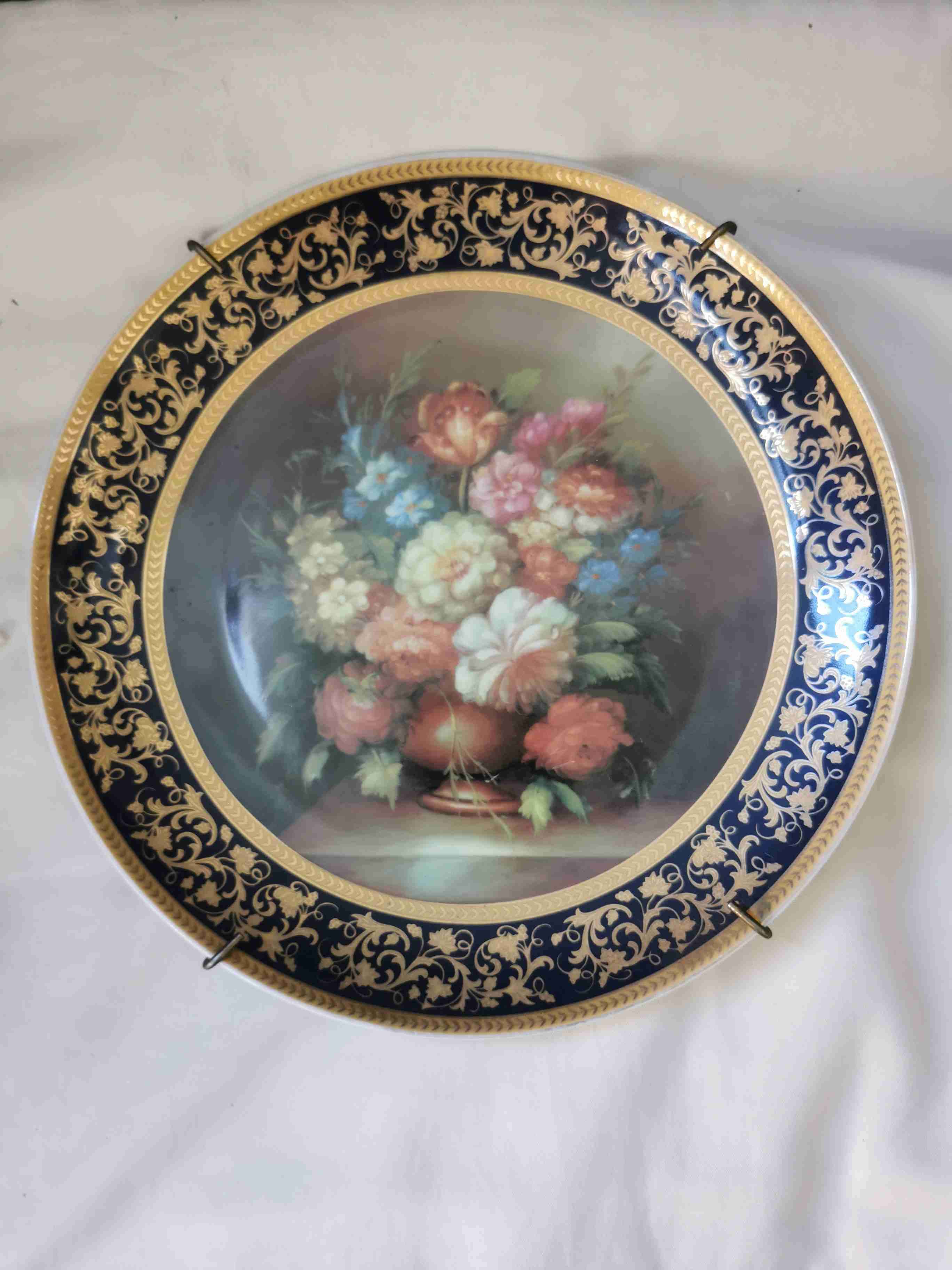 Plato Decorativo Porcelana Royal Europe - Pintado