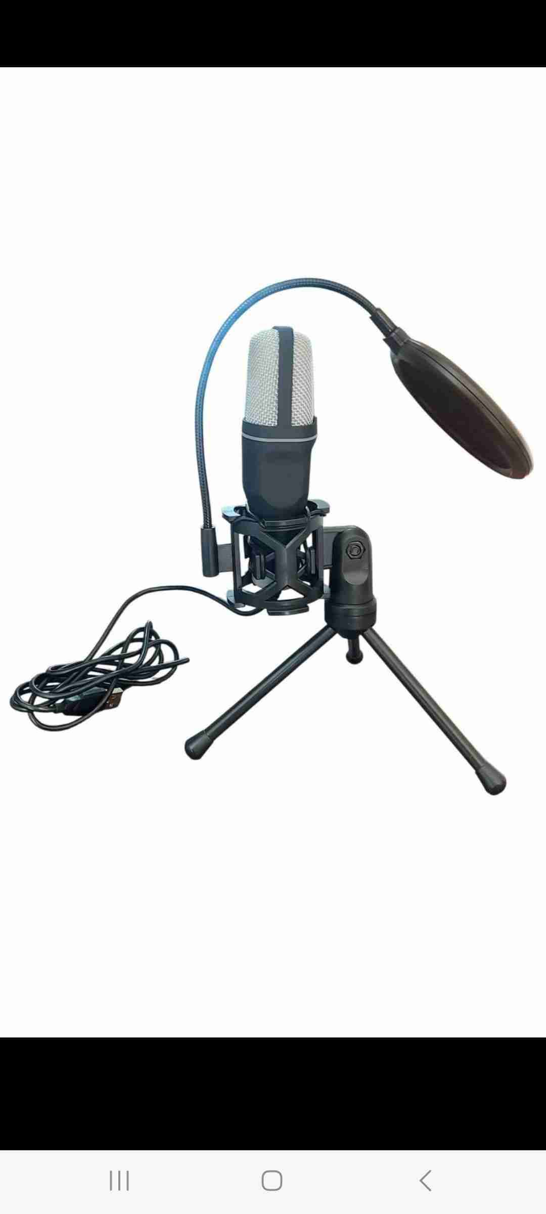 Micrófono con soporte y filtro - miniatura 3