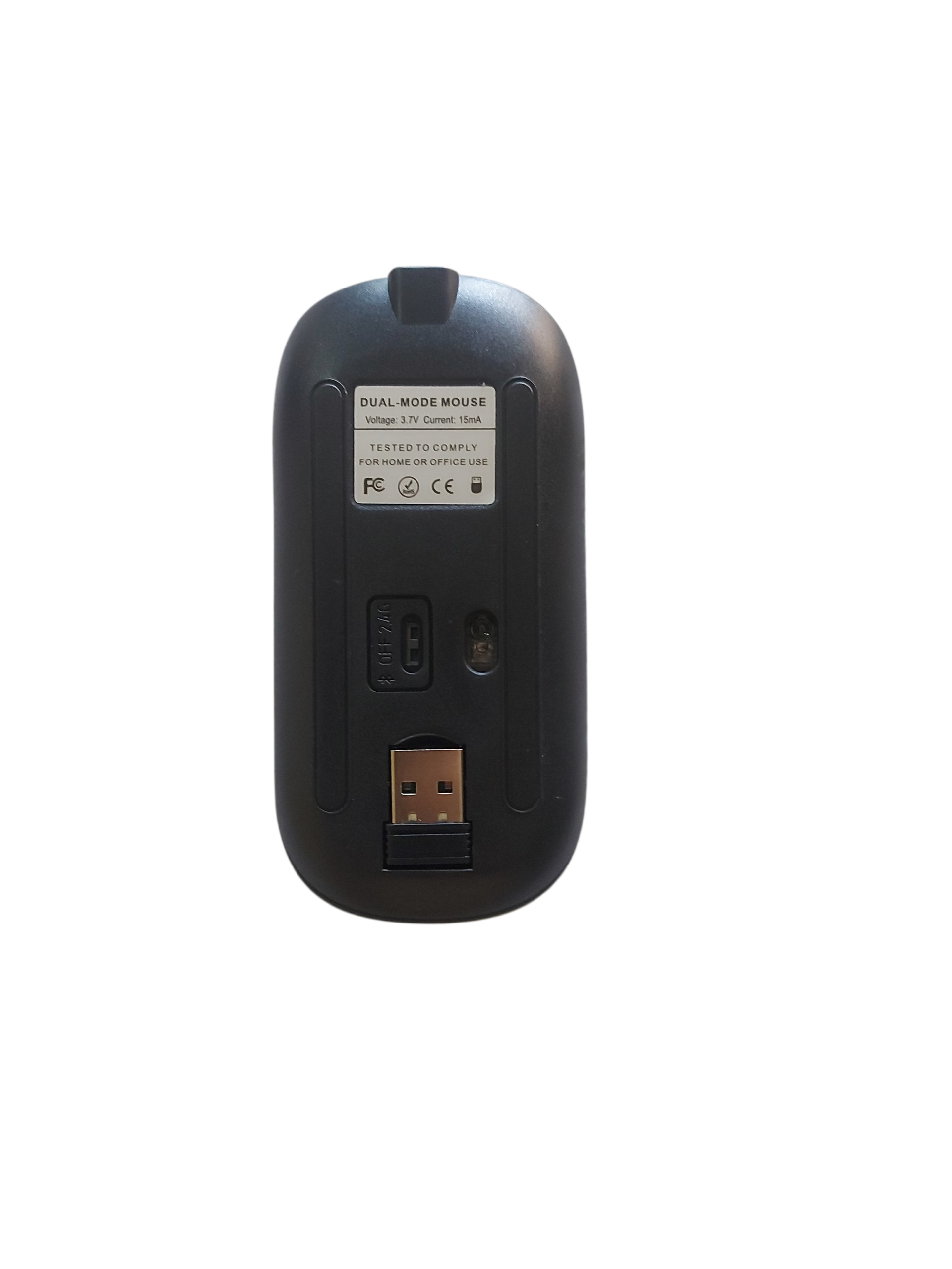 Mouse inalámbrico negro - miniatura 4