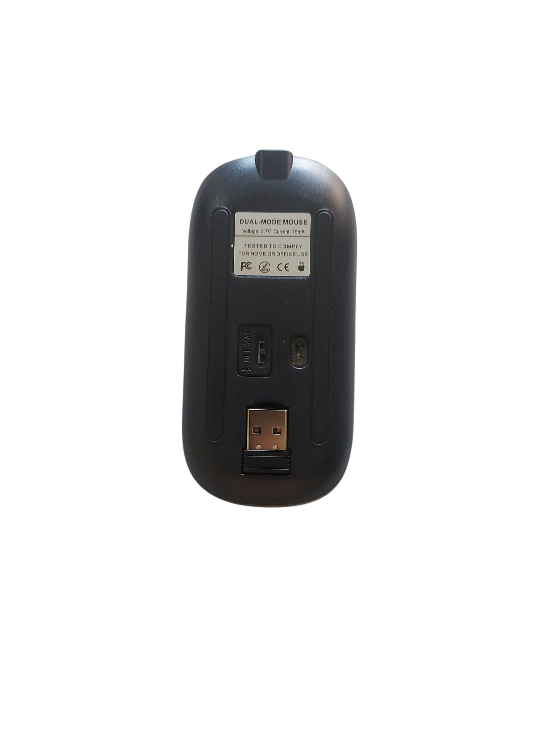 Mouse inalámbrico plateado - miniatura 4