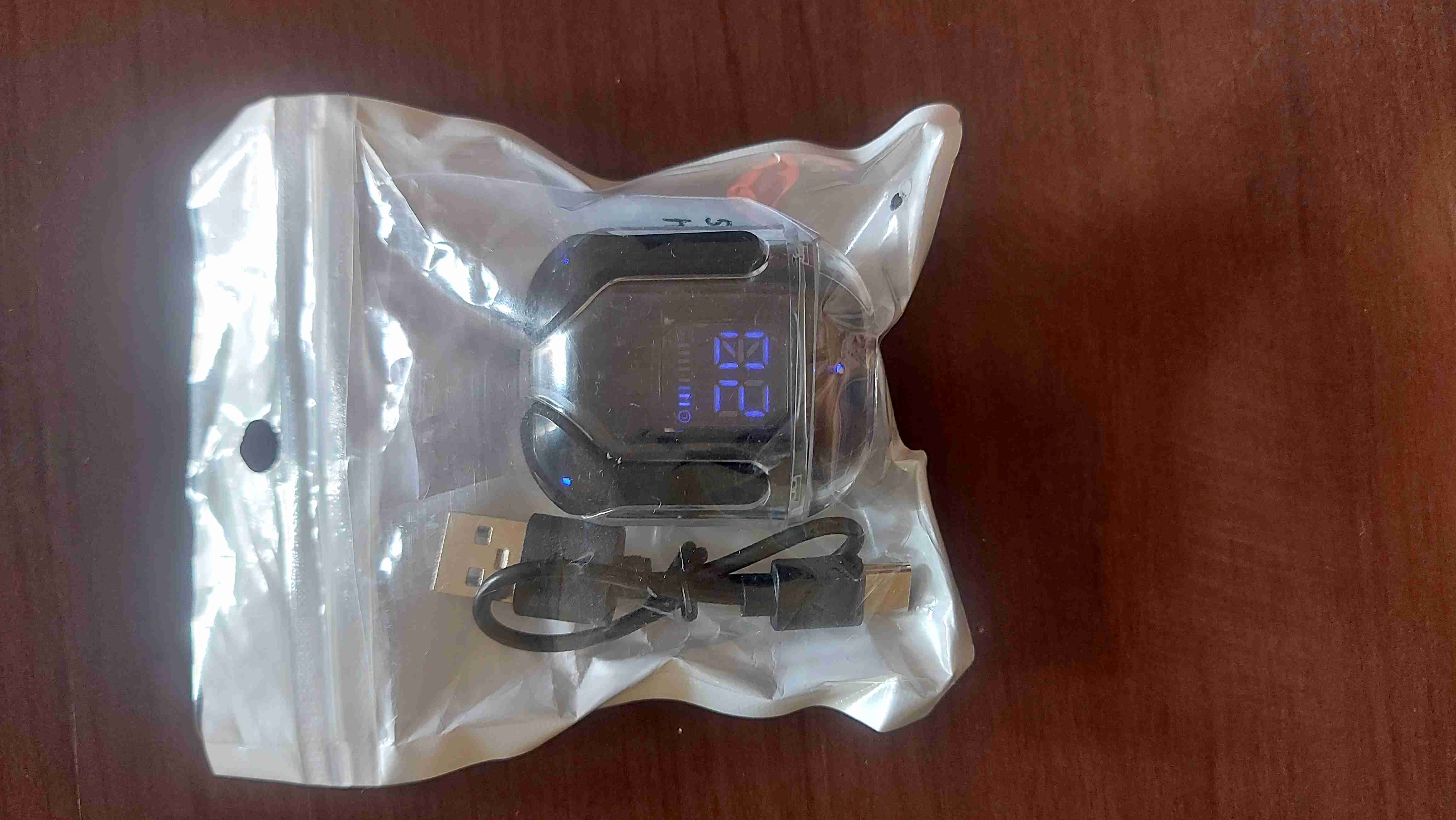 Audifonos  negro con pantalla - miniatura 3