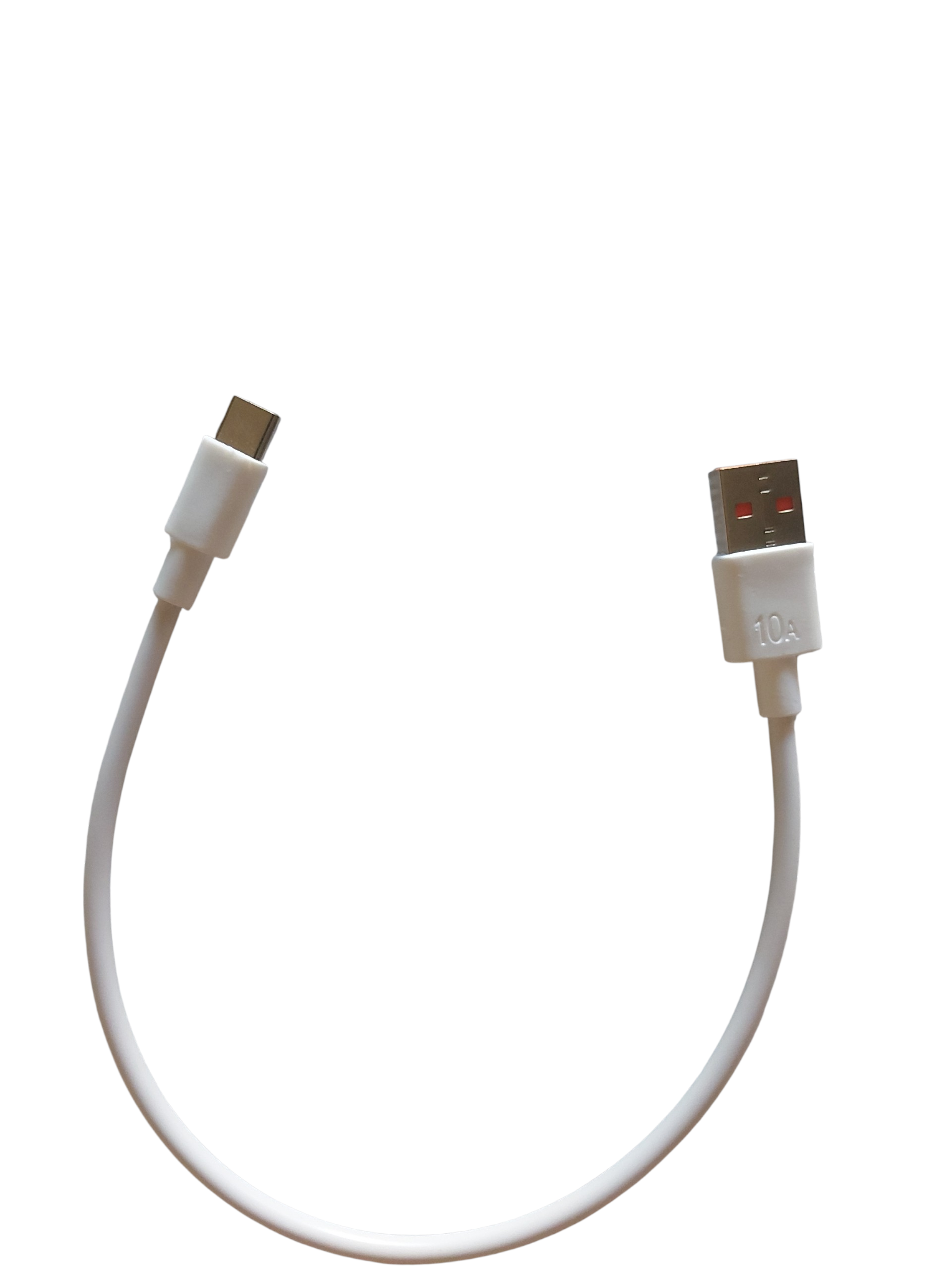 Cable USB a USB-C blanco