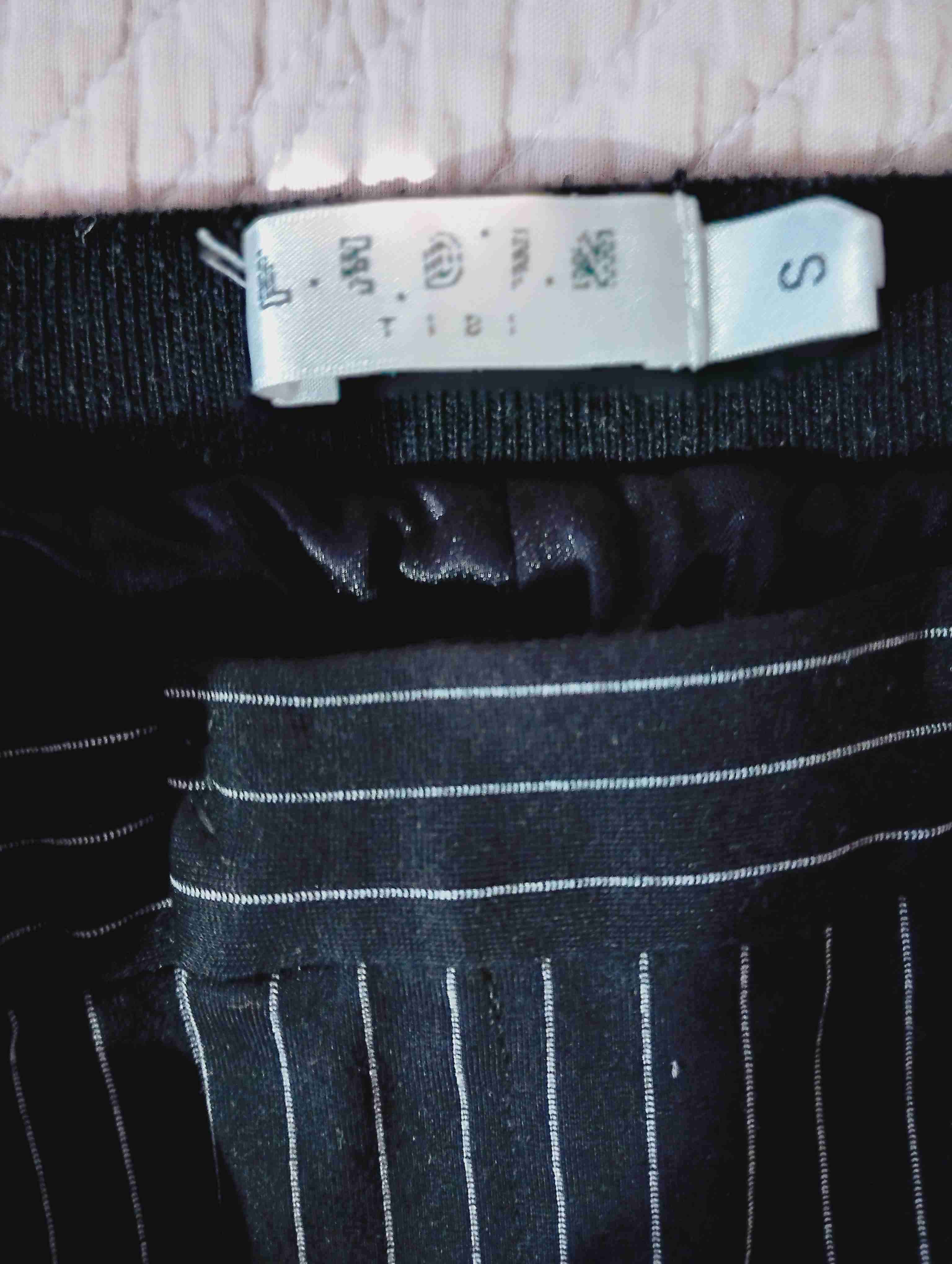 Pantalones a rayas negros - miniatura 2