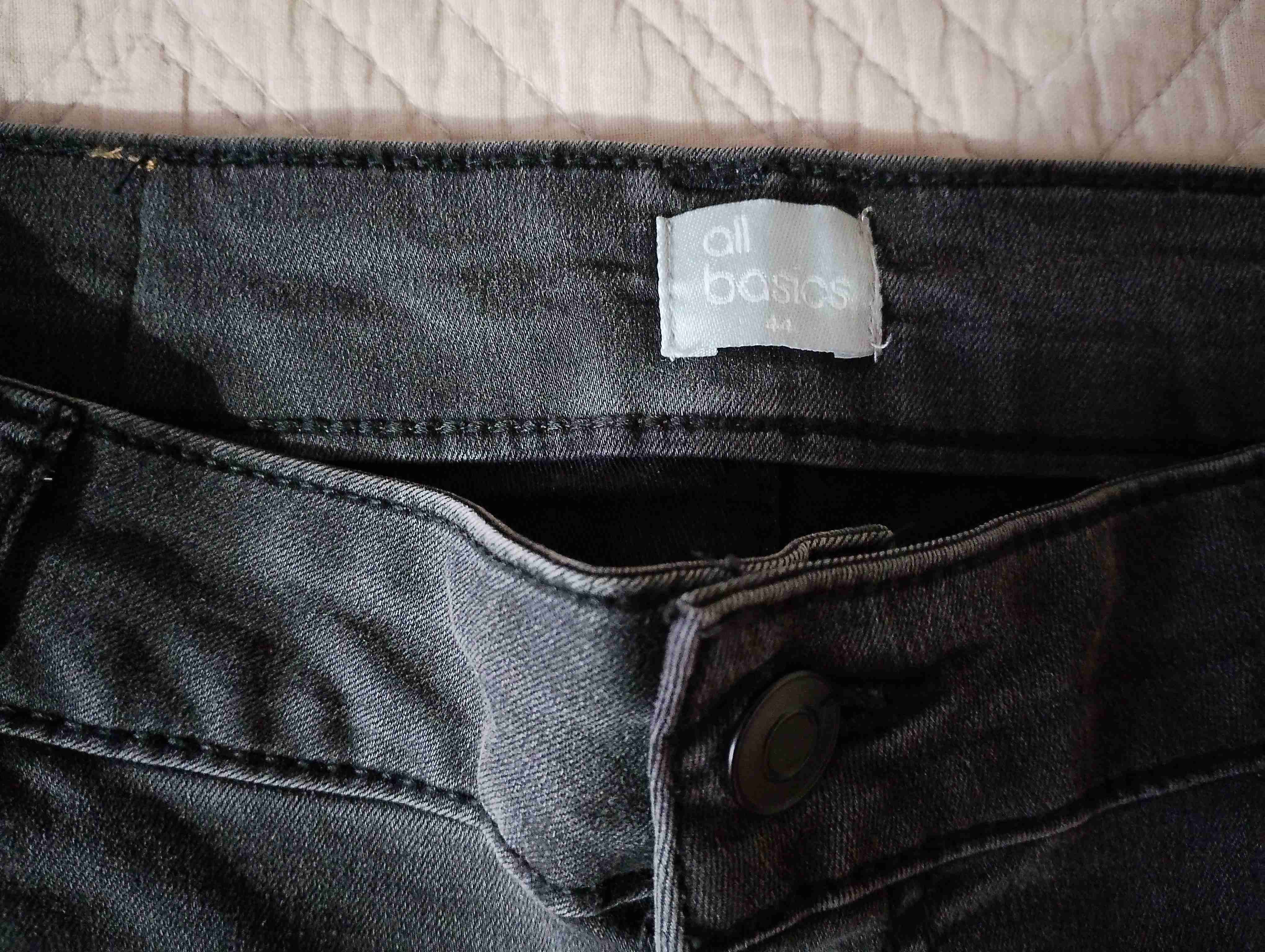 Pantalones de mezclilla negros - miniatura 2