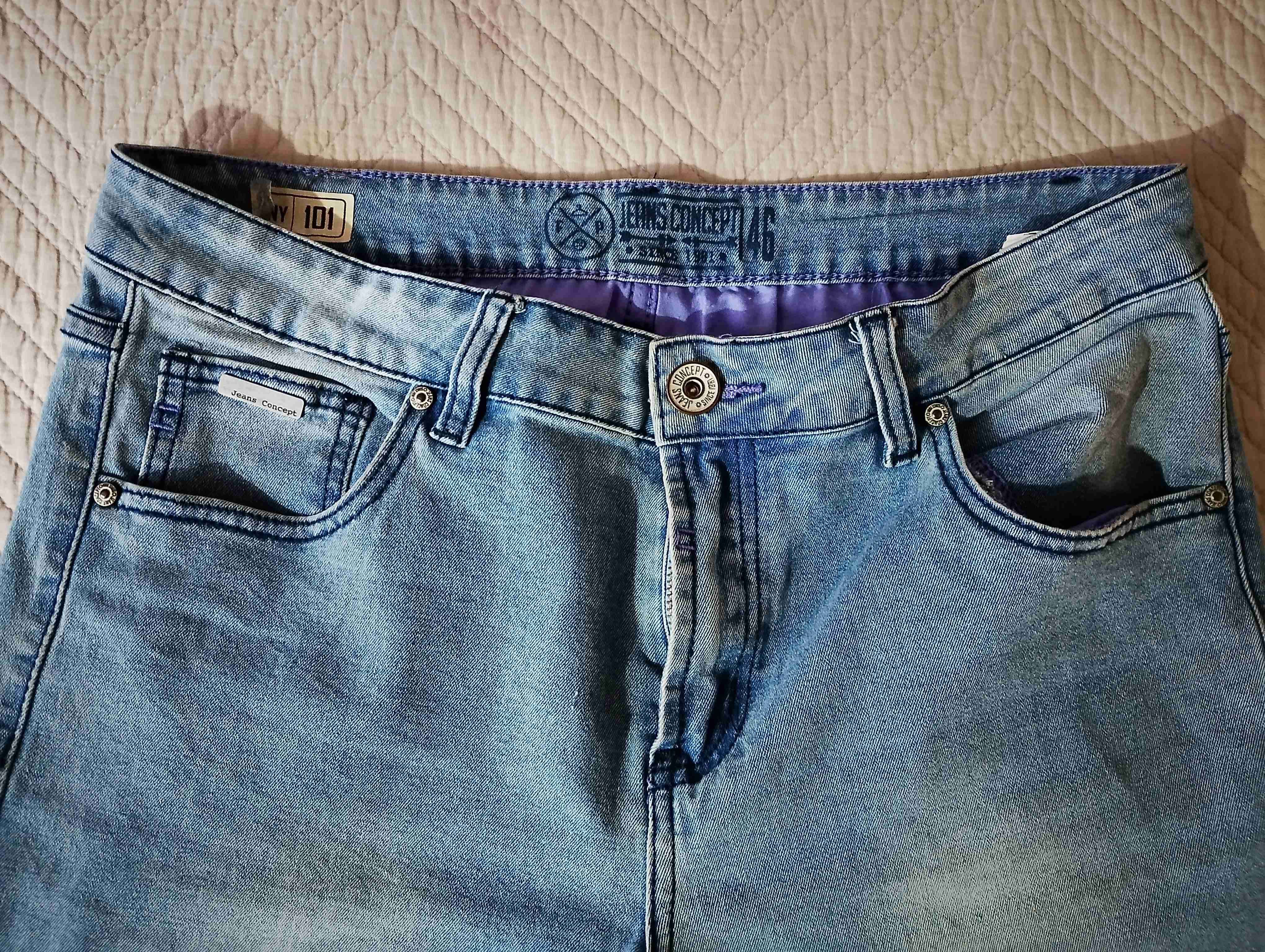 Jeans azul ajustados - miniatura 2