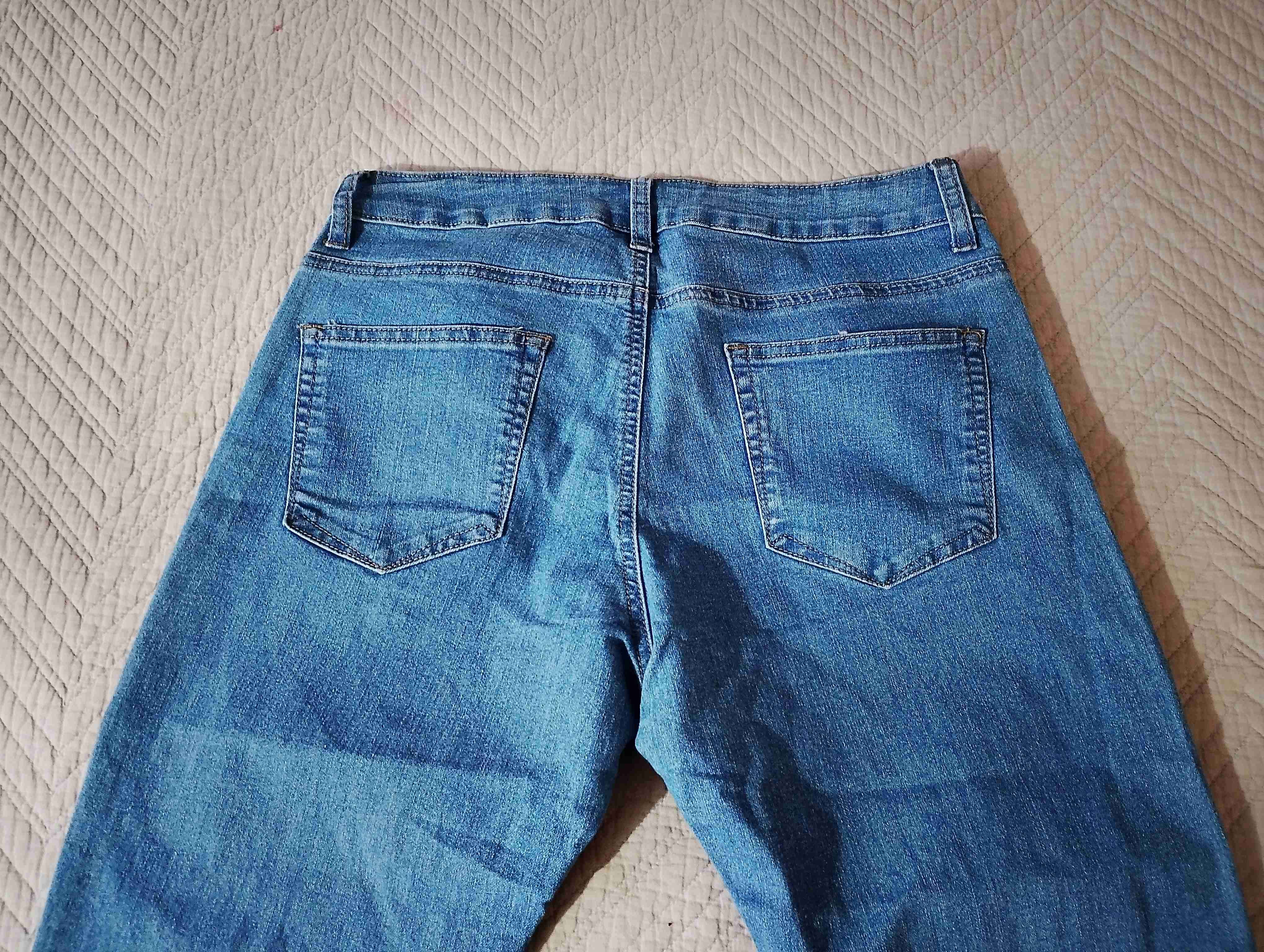 Jeans azules de corte recto - miniatura 2