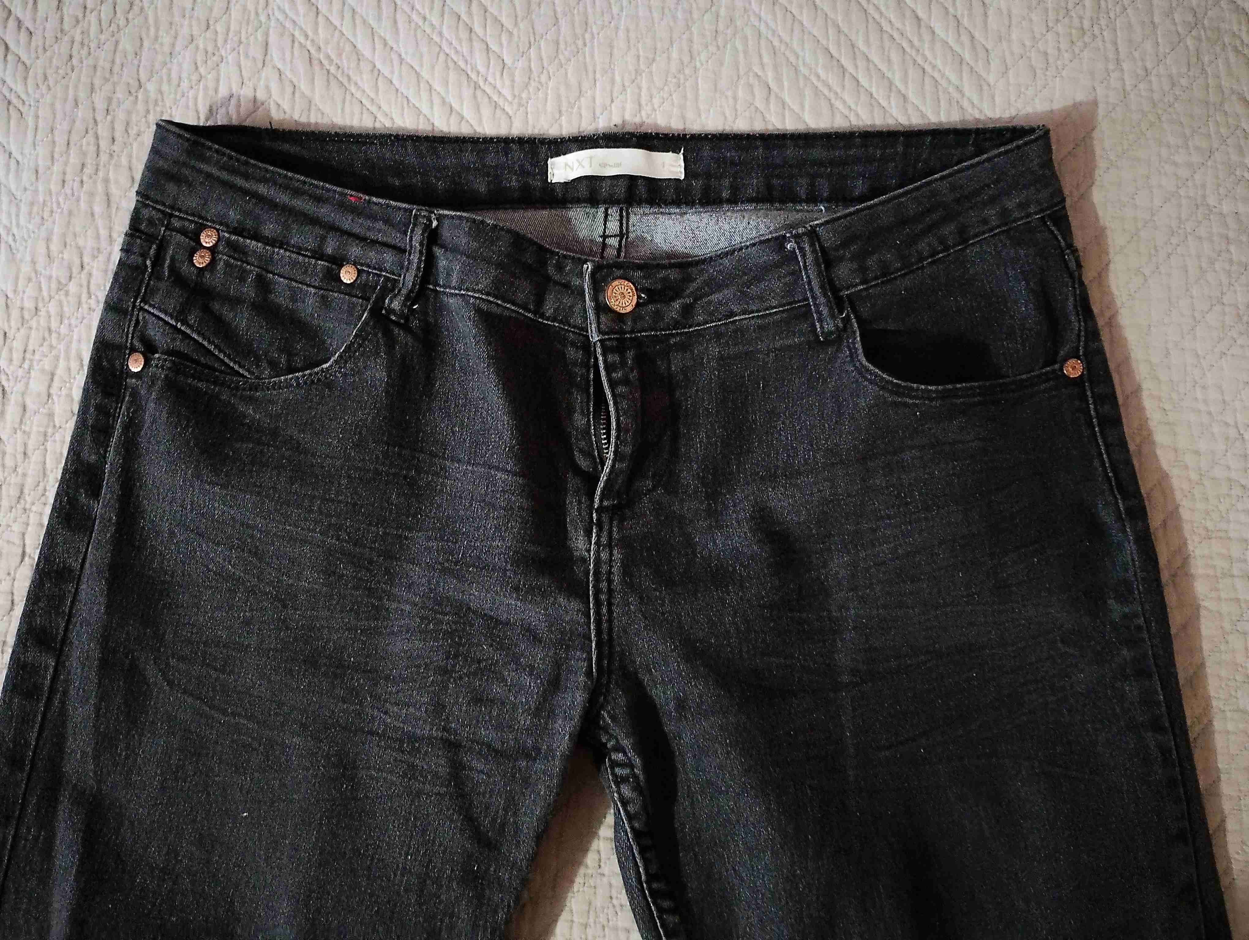 Jeans negros con cierre - miniatura 2