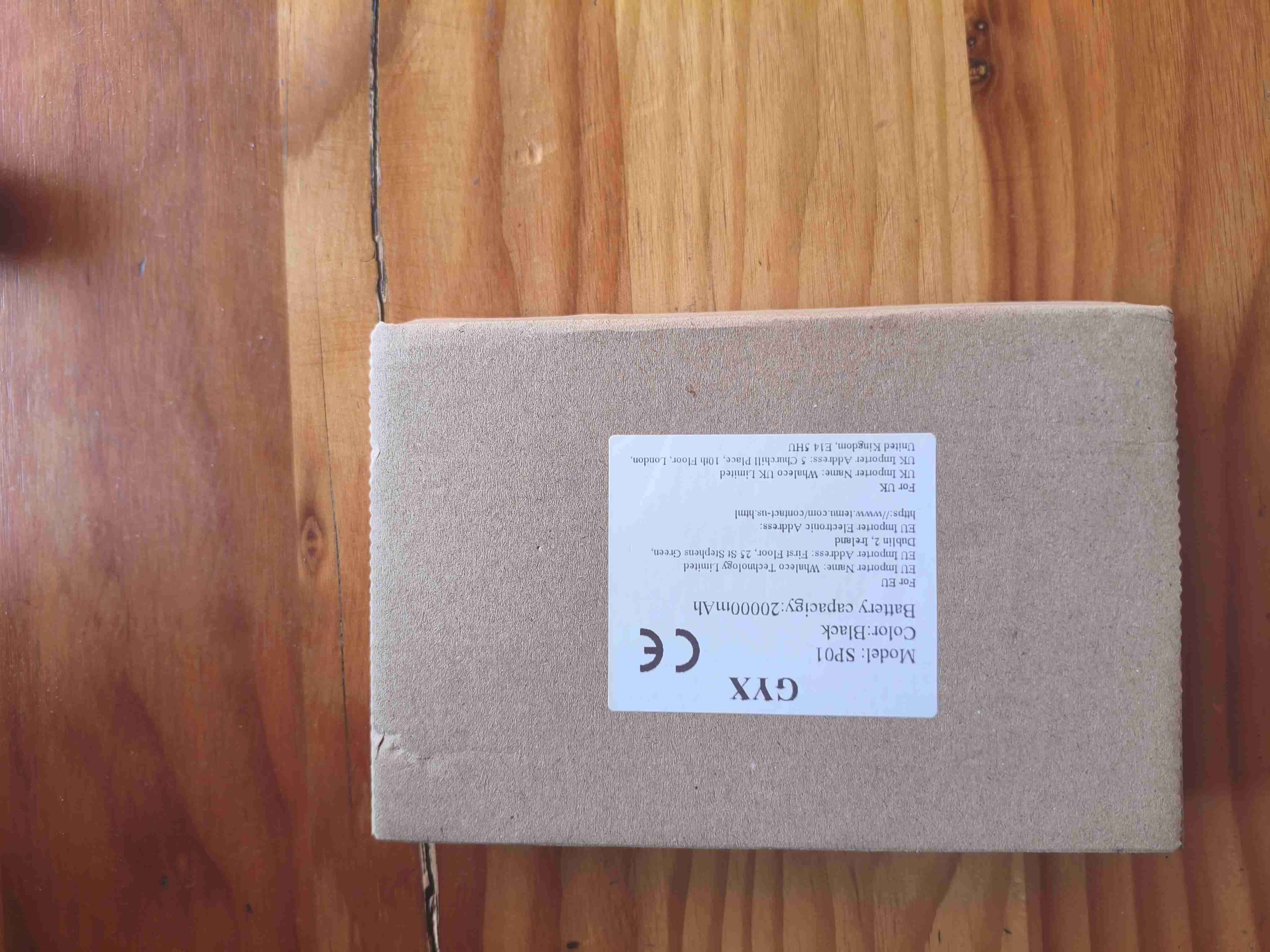 Power bank GYX negro 20.000mha - miniatura 6