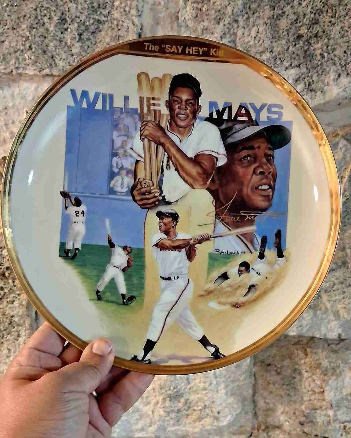 Plato decorativo de béisbol - miniatura 3