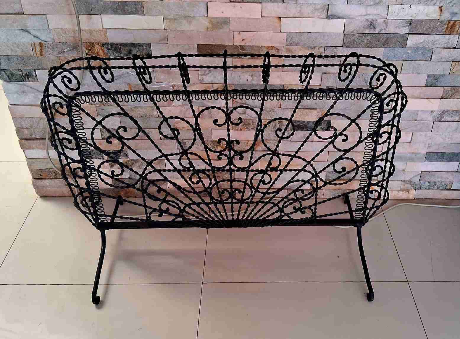 Parrilla de hierro decorativa