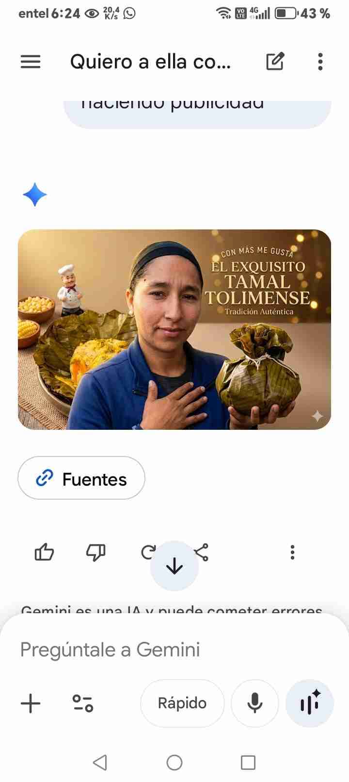 Tamal Tolimense auténtico - 2