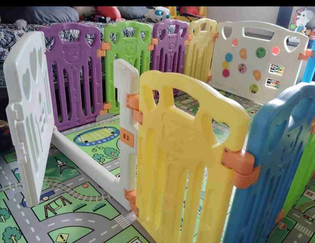 Corral de Juegos Infantil Multicolor - 3