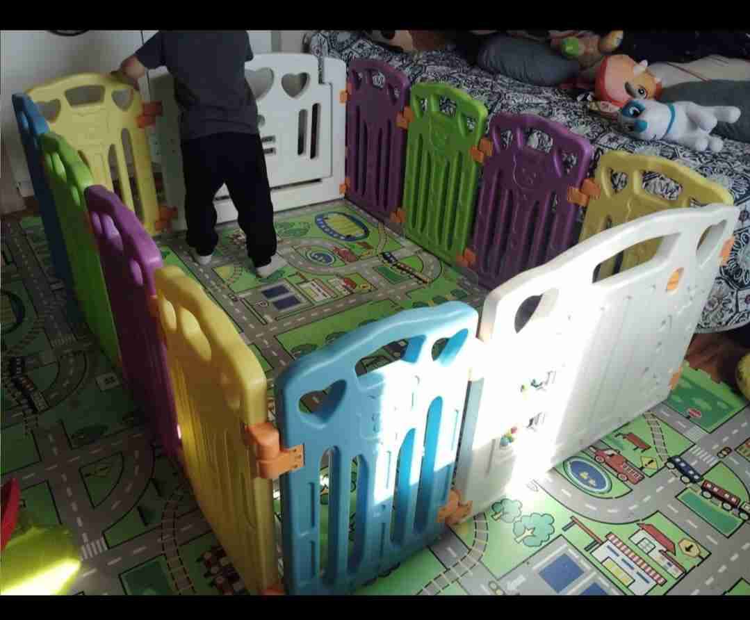 Corral de Juegos Infantil Multicolor - 4