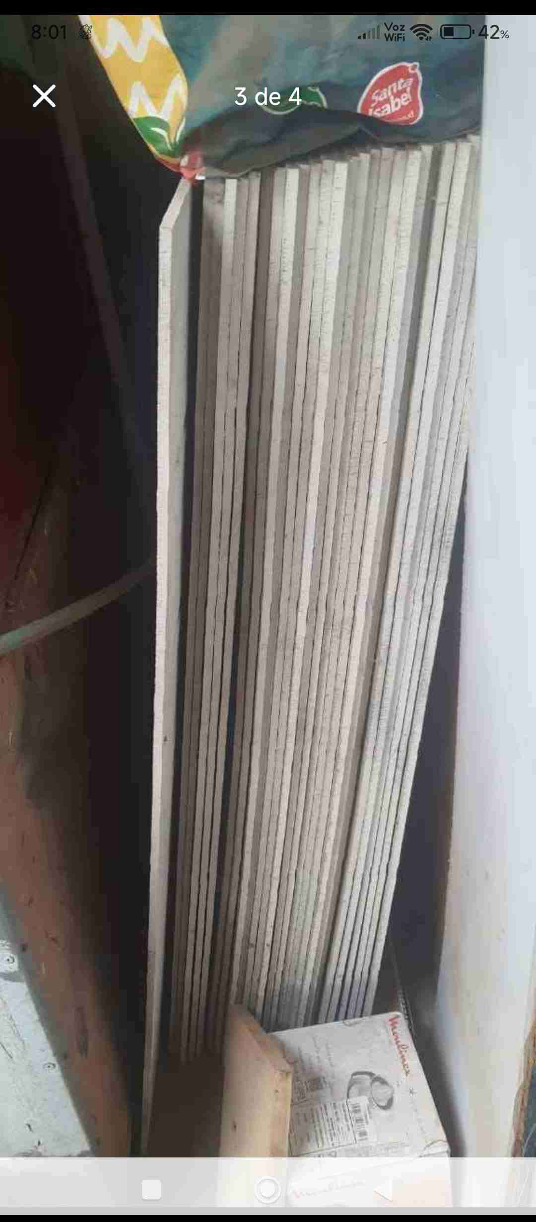 Planchas de fibrocemento. Nuevas