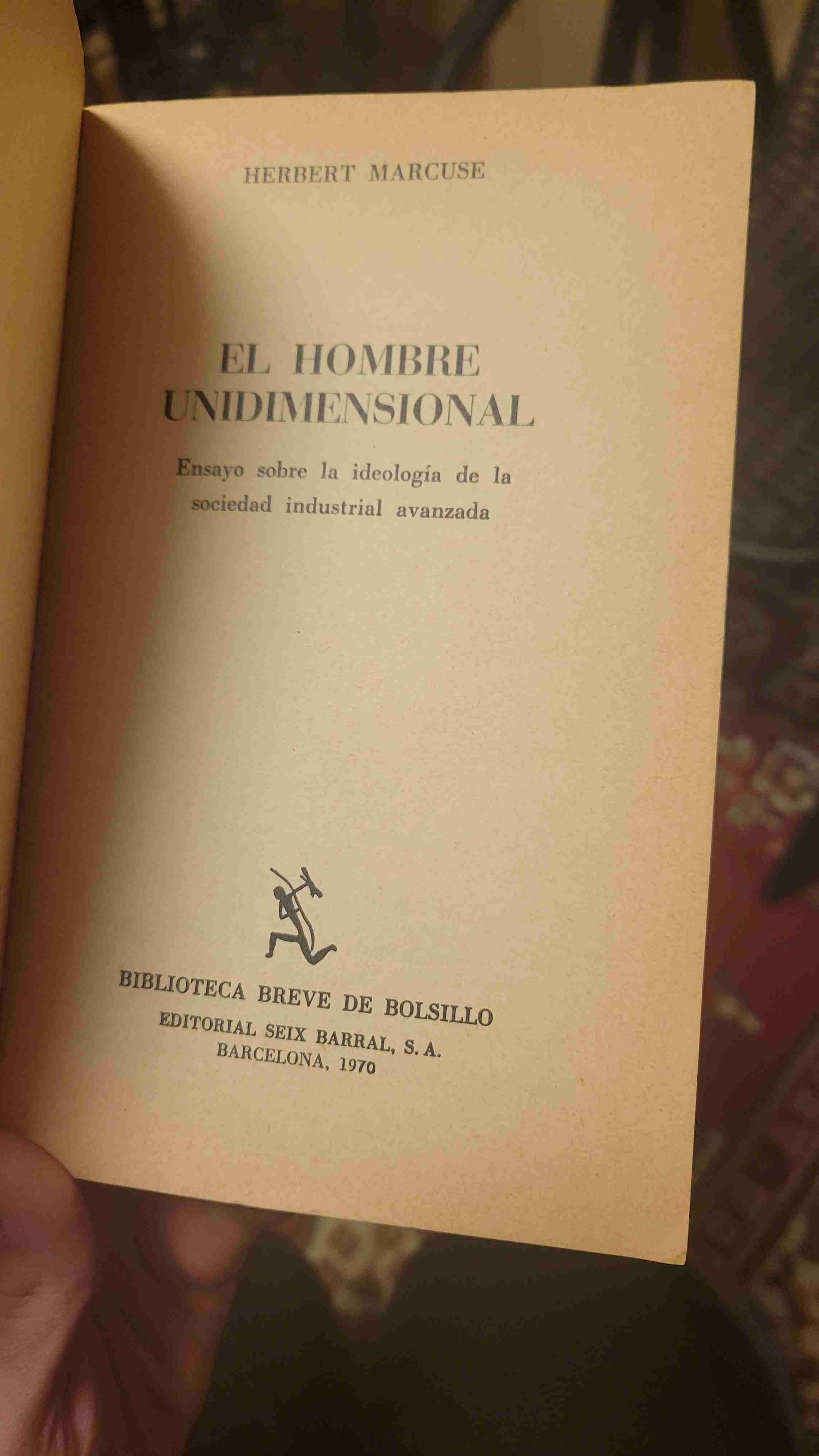 Libro 'Herbert Marcuse - El hombre unidimensional' - miniatura 4