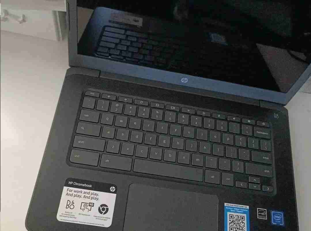 Chromebook HP negro - miniatura 2