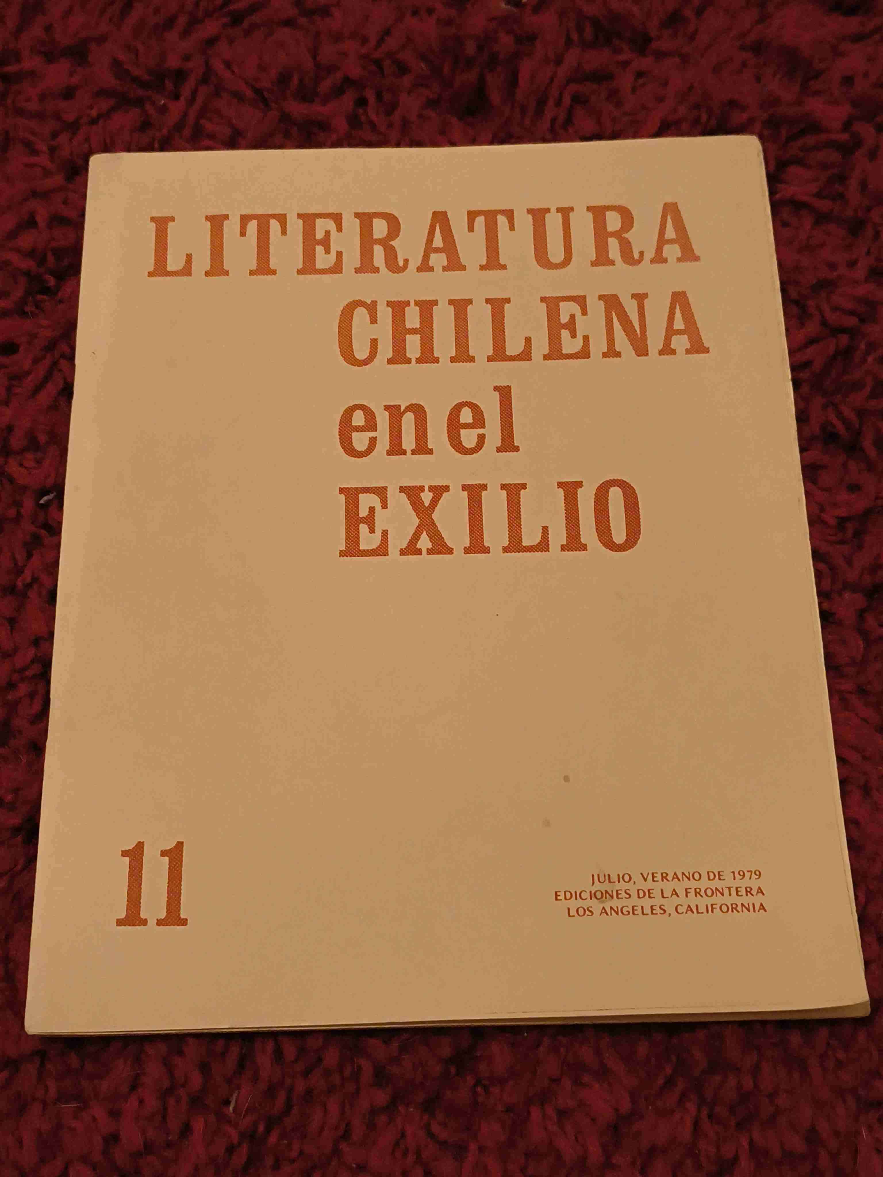 Libros 'Literatura Chilena en el Exilio' - miniatura 5