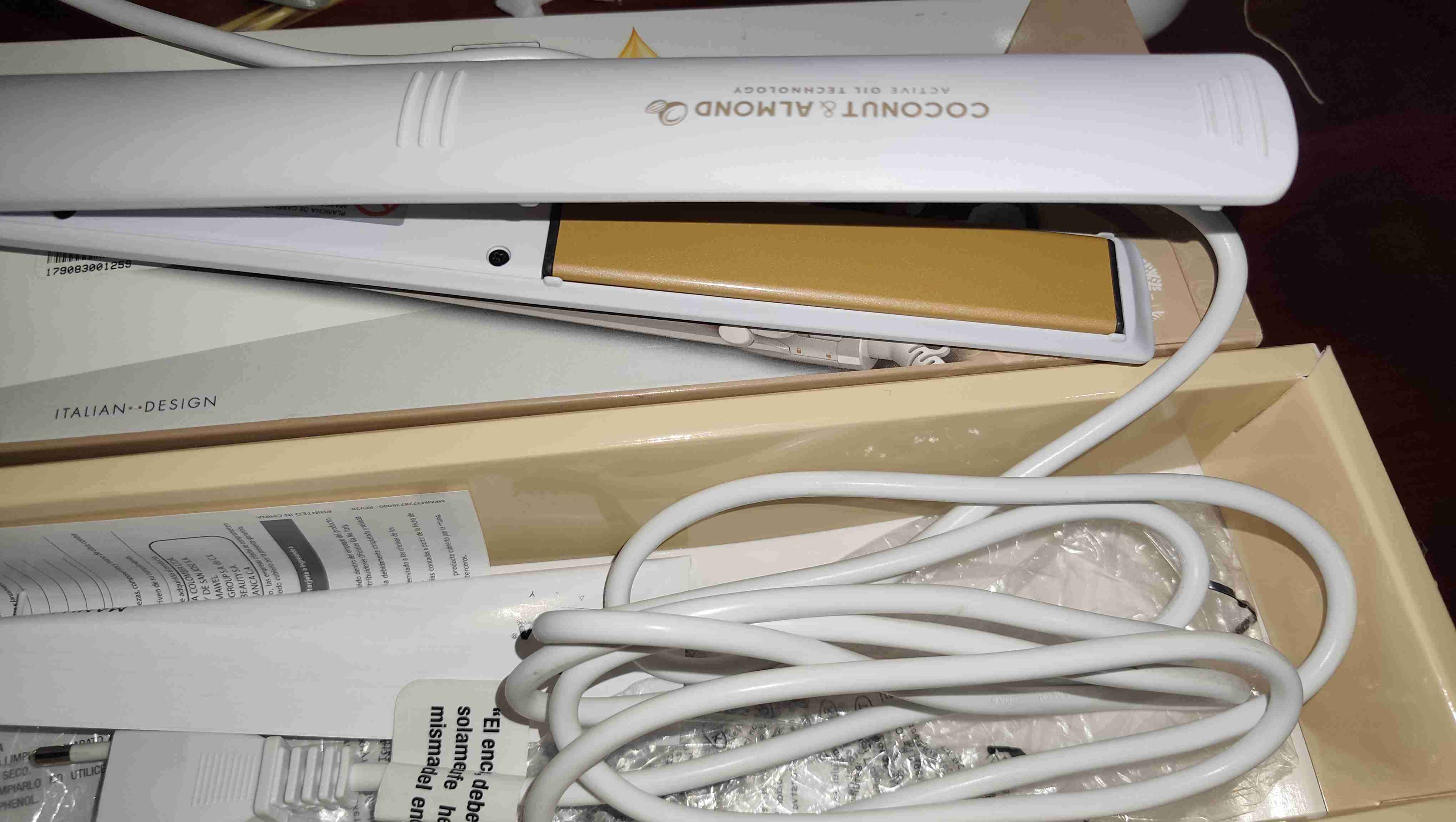 Alisador cabello GA.MA aceite coco y almendra - miniatura 4