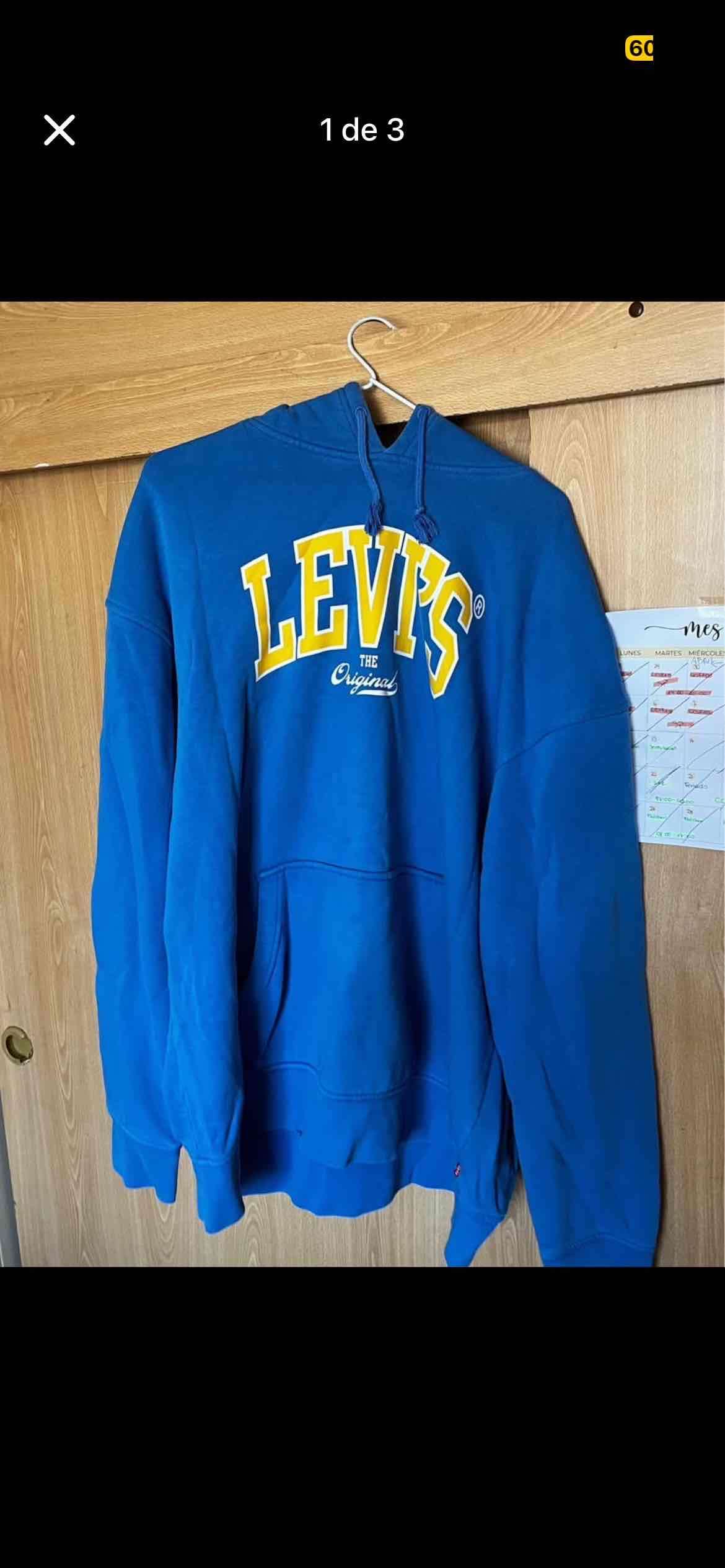 Polerón azul Levi's original