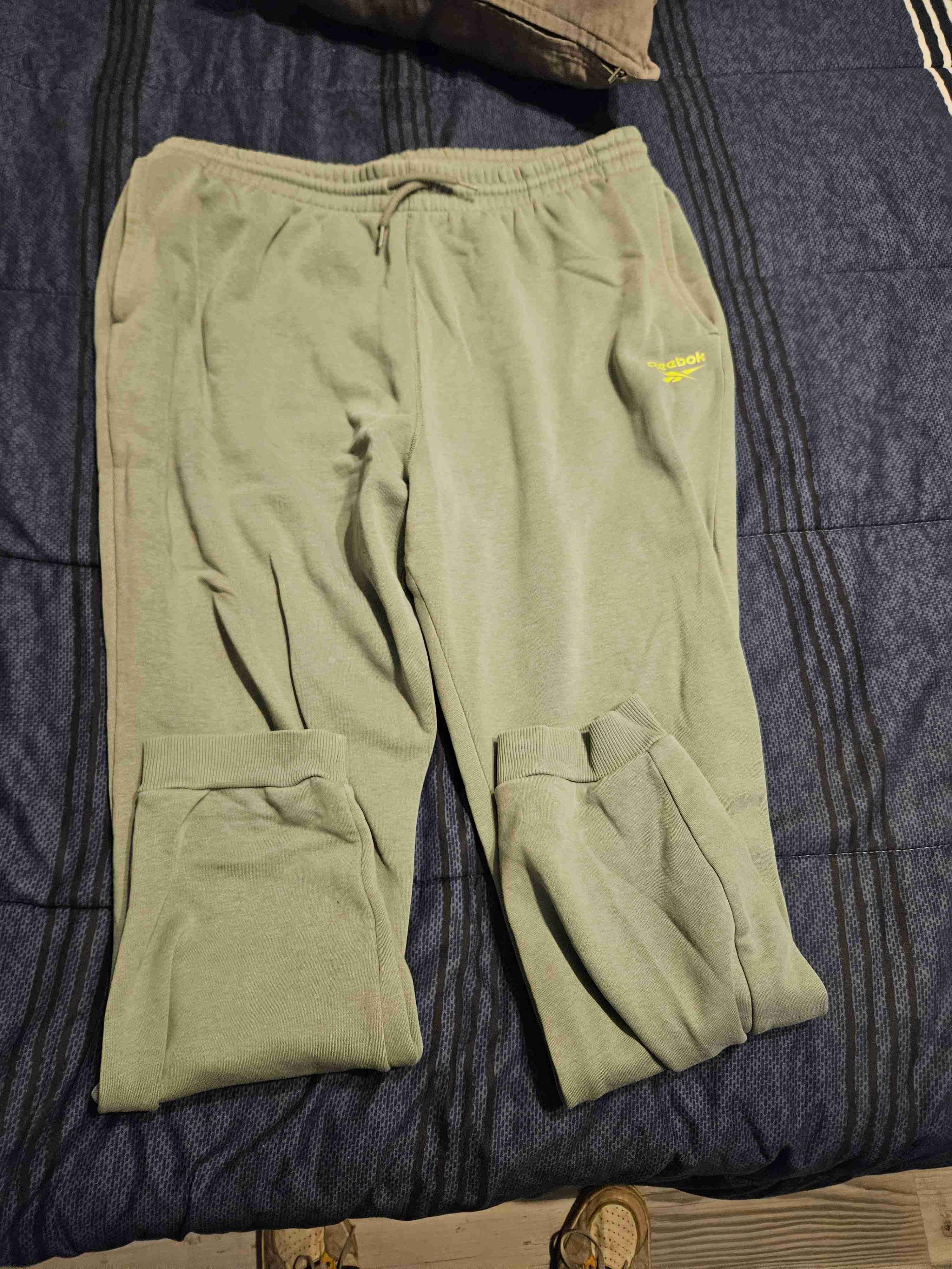 Buzo completo verde reebok - miniatura 2