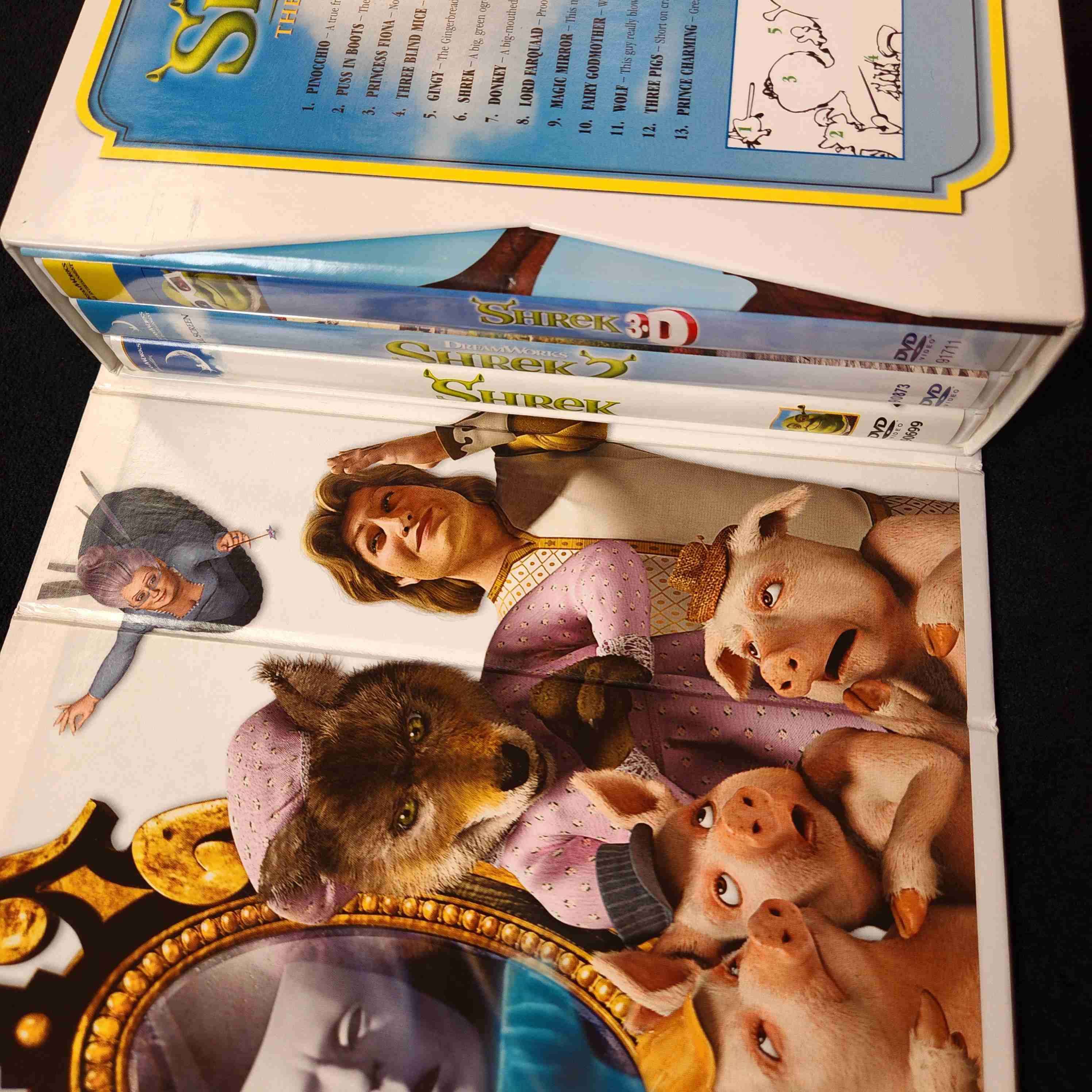 Set de DVDs de Shrek colección especial 1, 2 y 3-D - miniatura 6