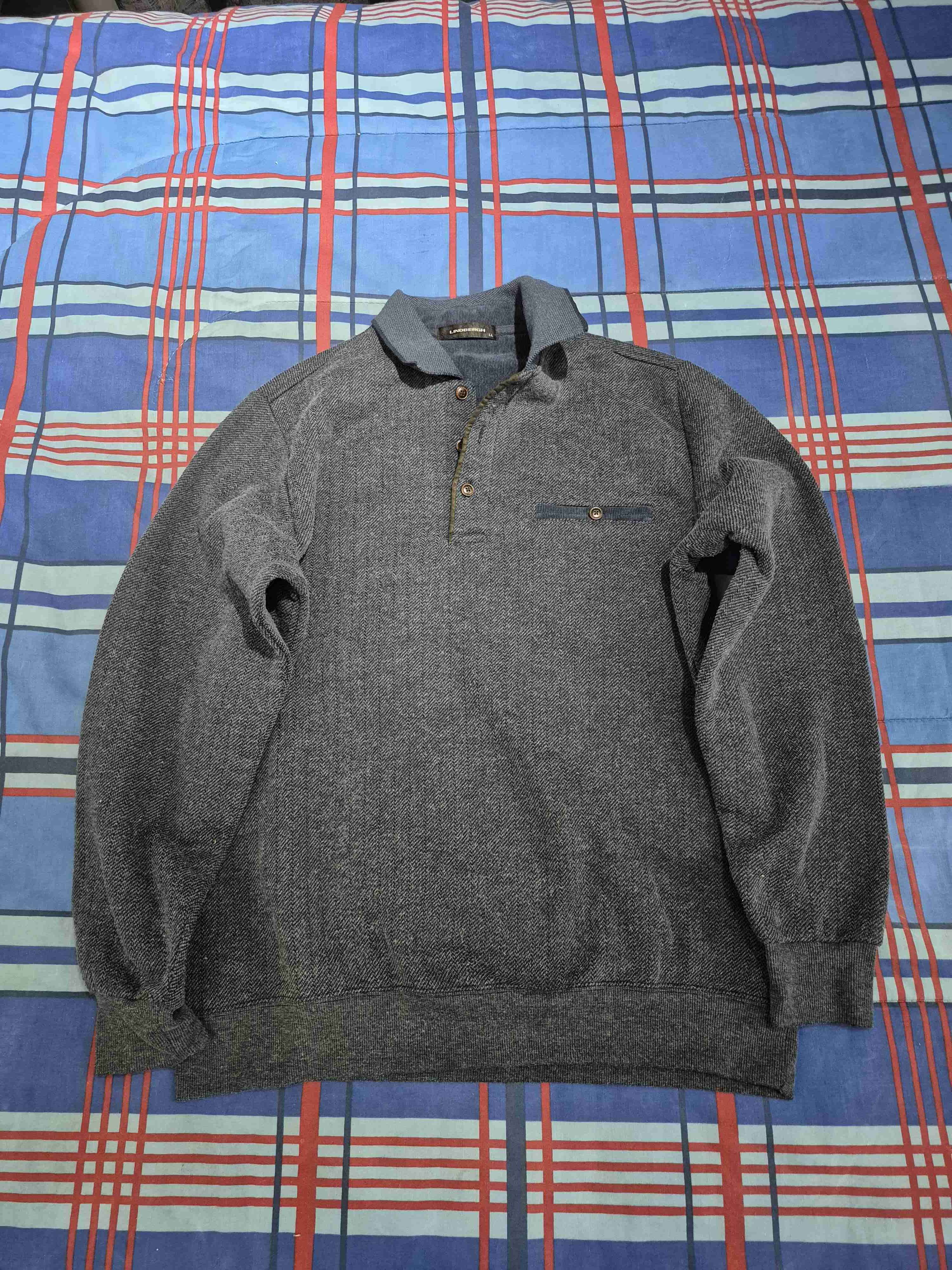 Suéter gris de hombre