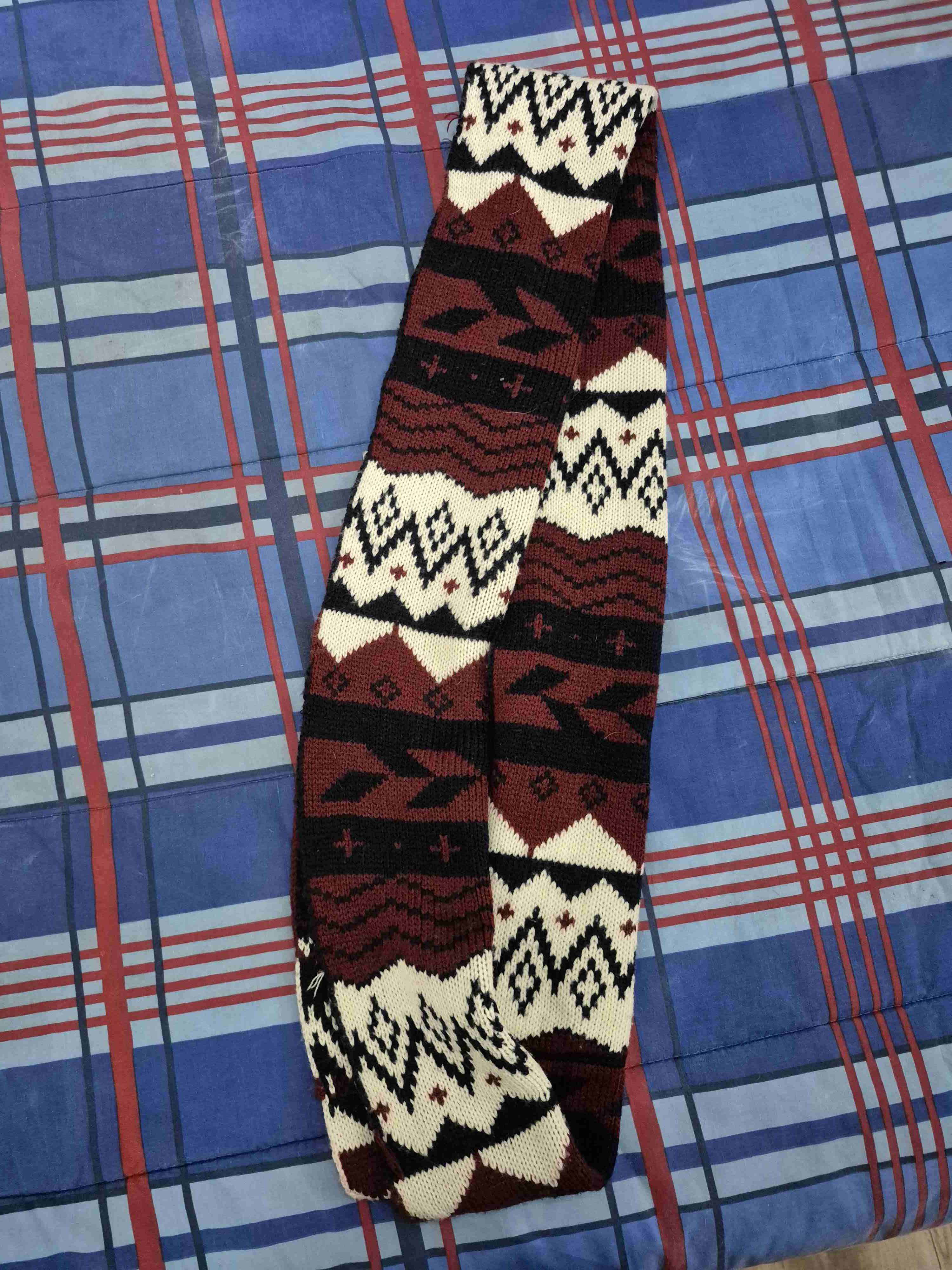 Bufanda de lana diseño nordico