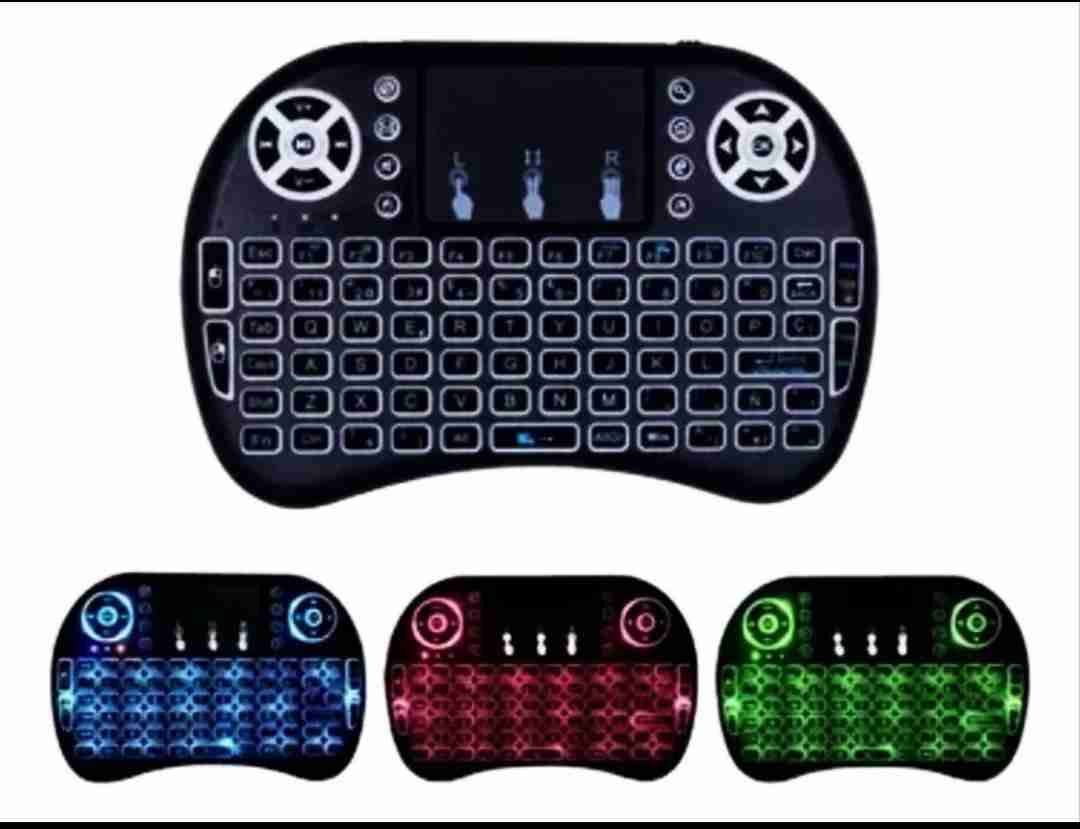 Teclado inalámbrico retroiluminado