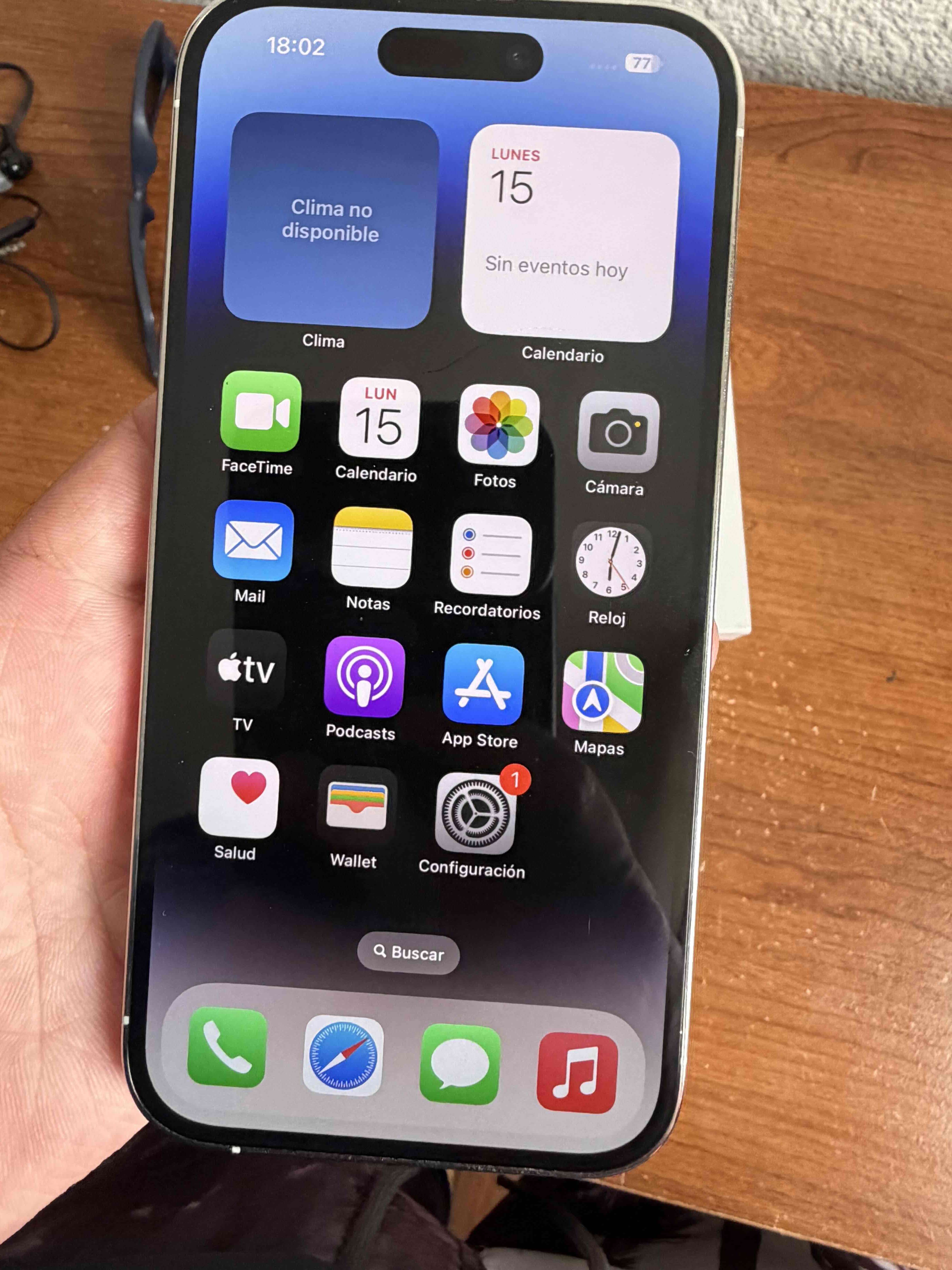 iPhone 14 Pro plata 128GB - miniatura 2