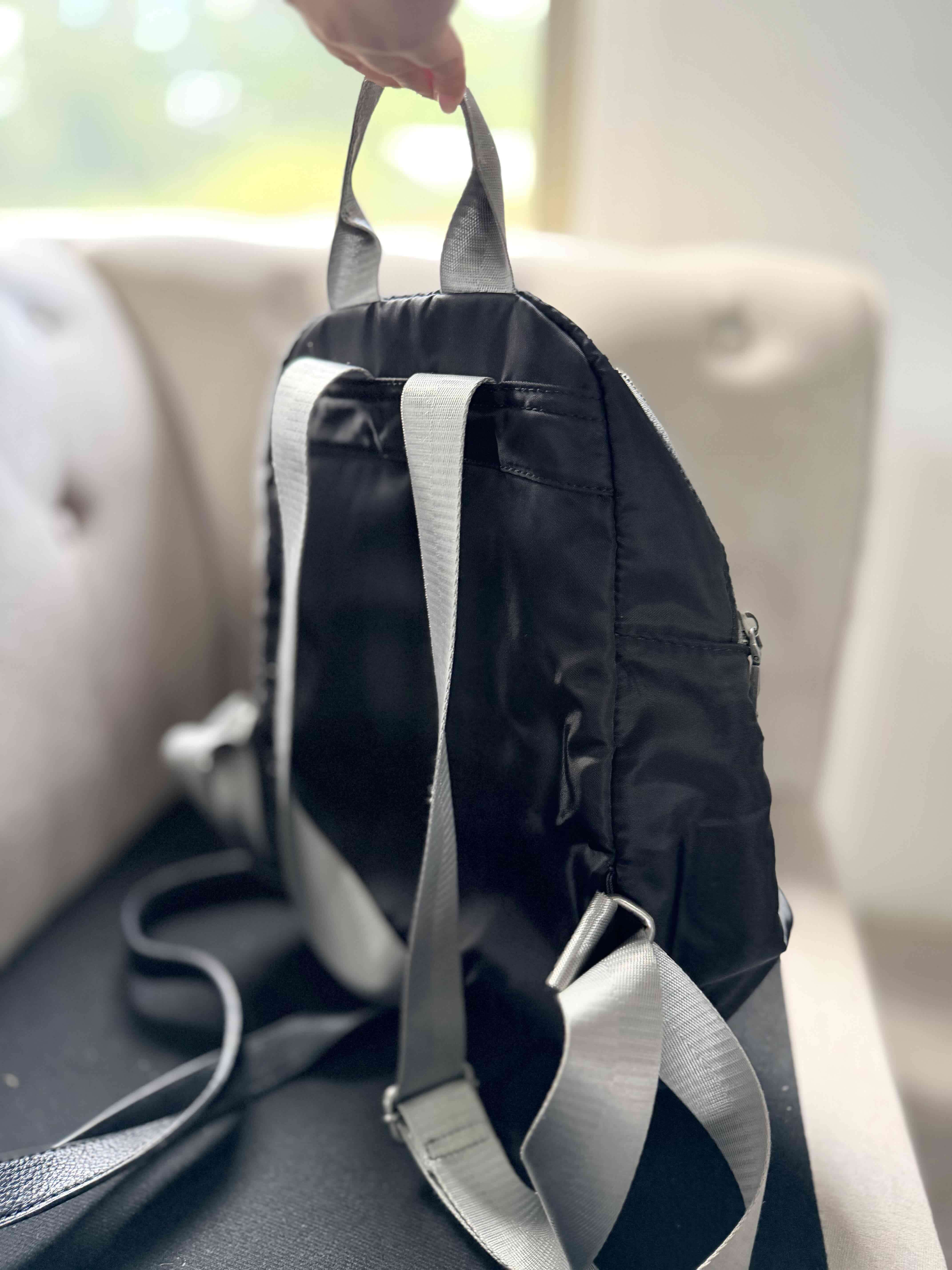 Mochila negra Pollini - miniatura 2