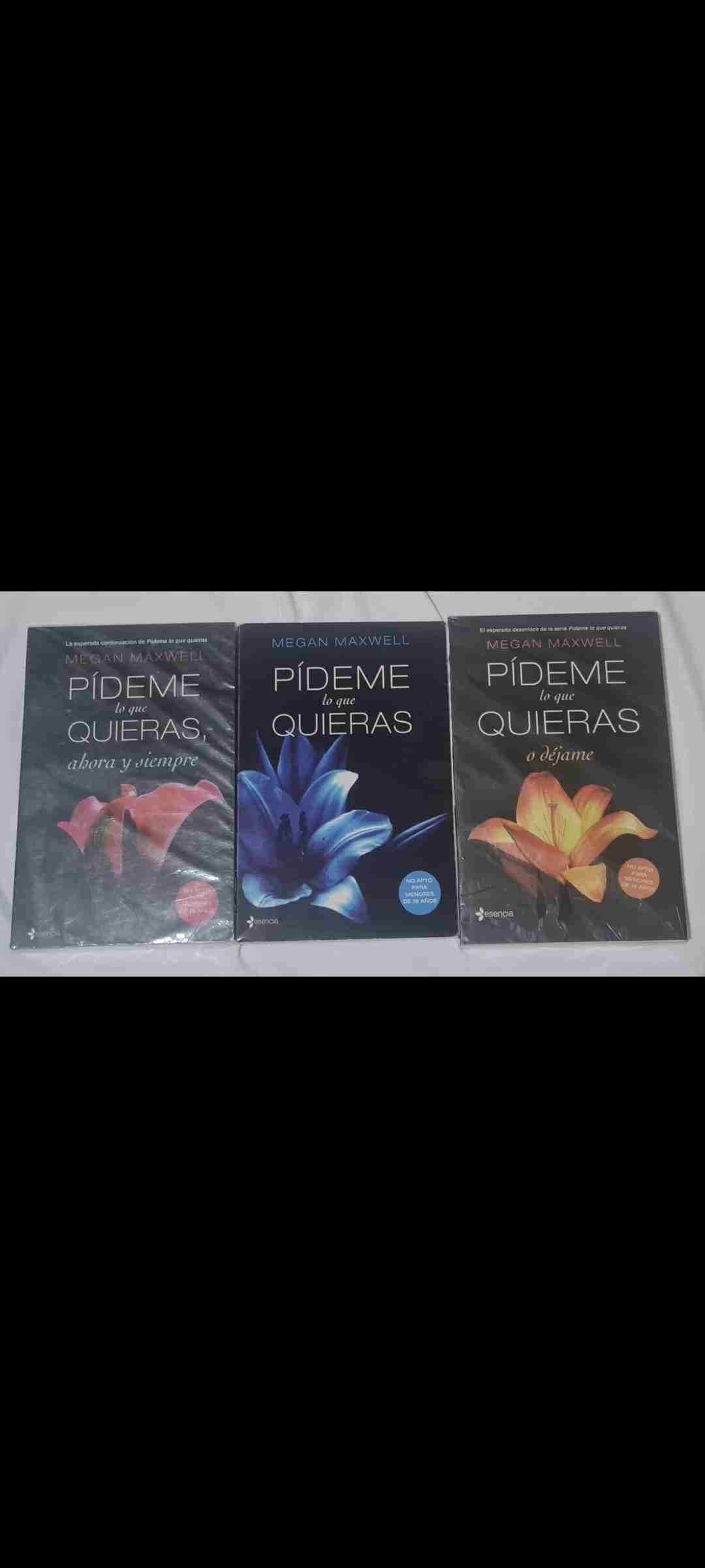 Trilogía libros 'Pídeme lo que quieras'