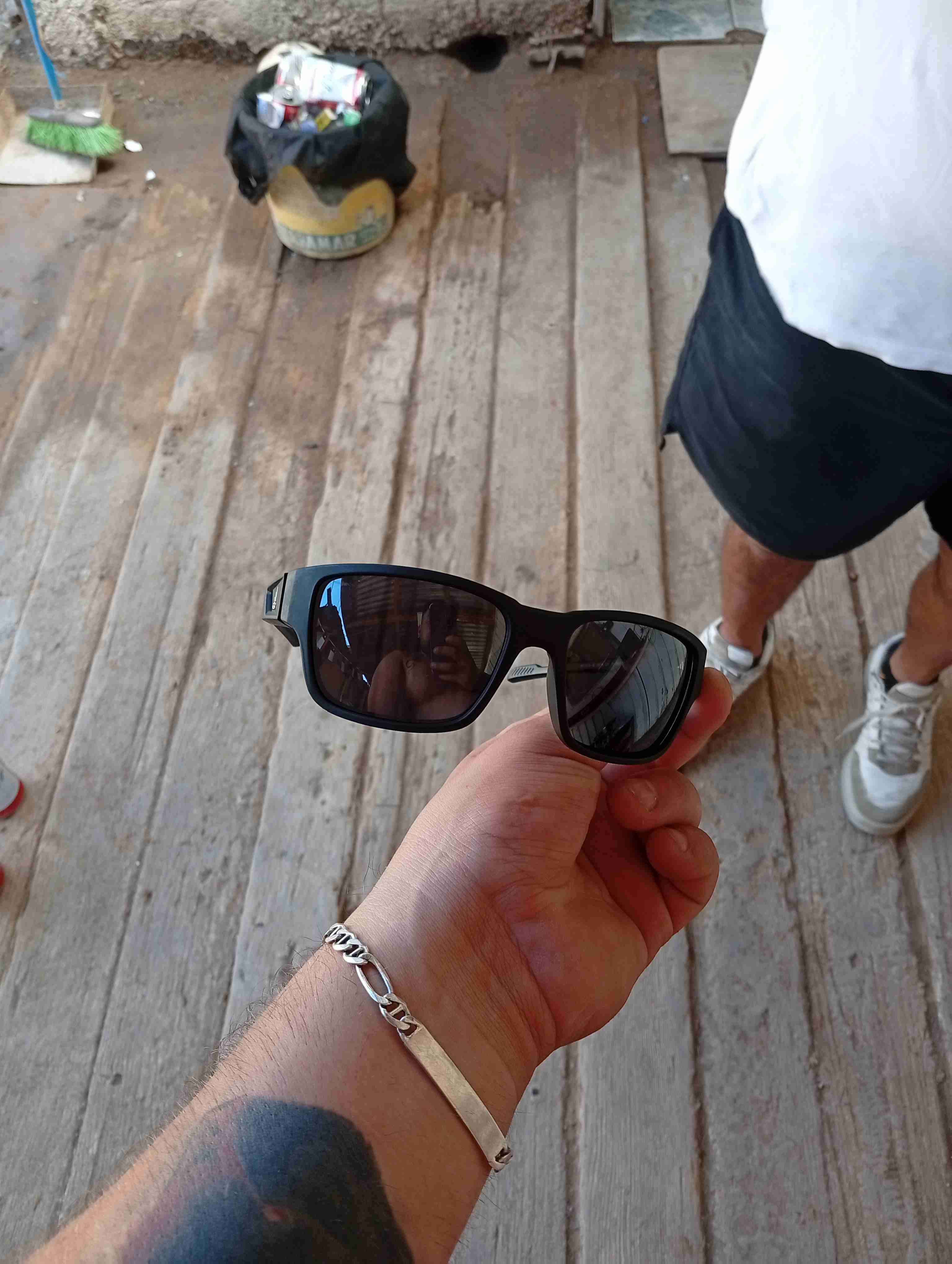 Gafas de sol negras deportivas marca Adidas origin - miniatura 3