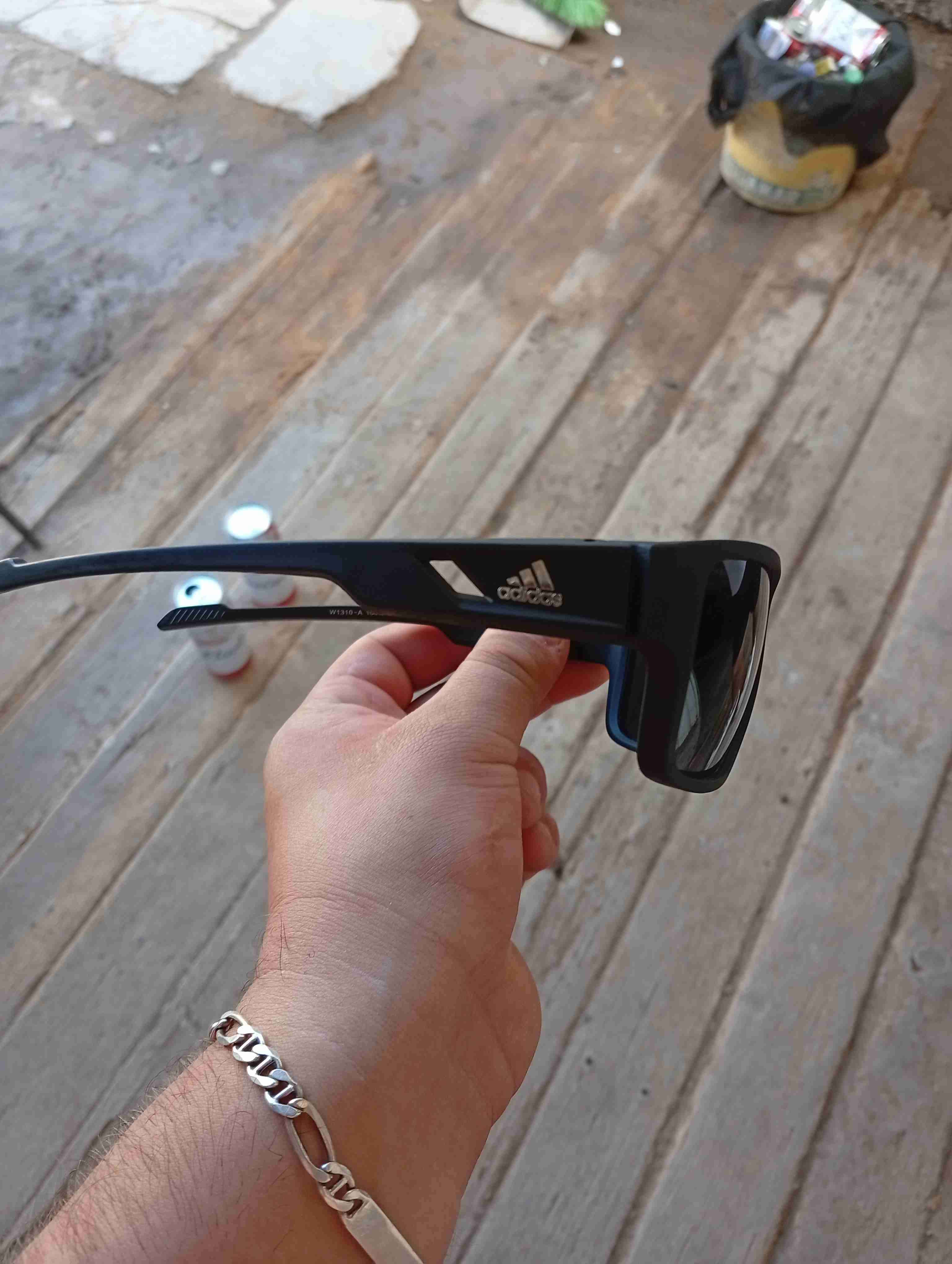 Gafas de sol negras deportivas marca Adidas origin - miniatura 4