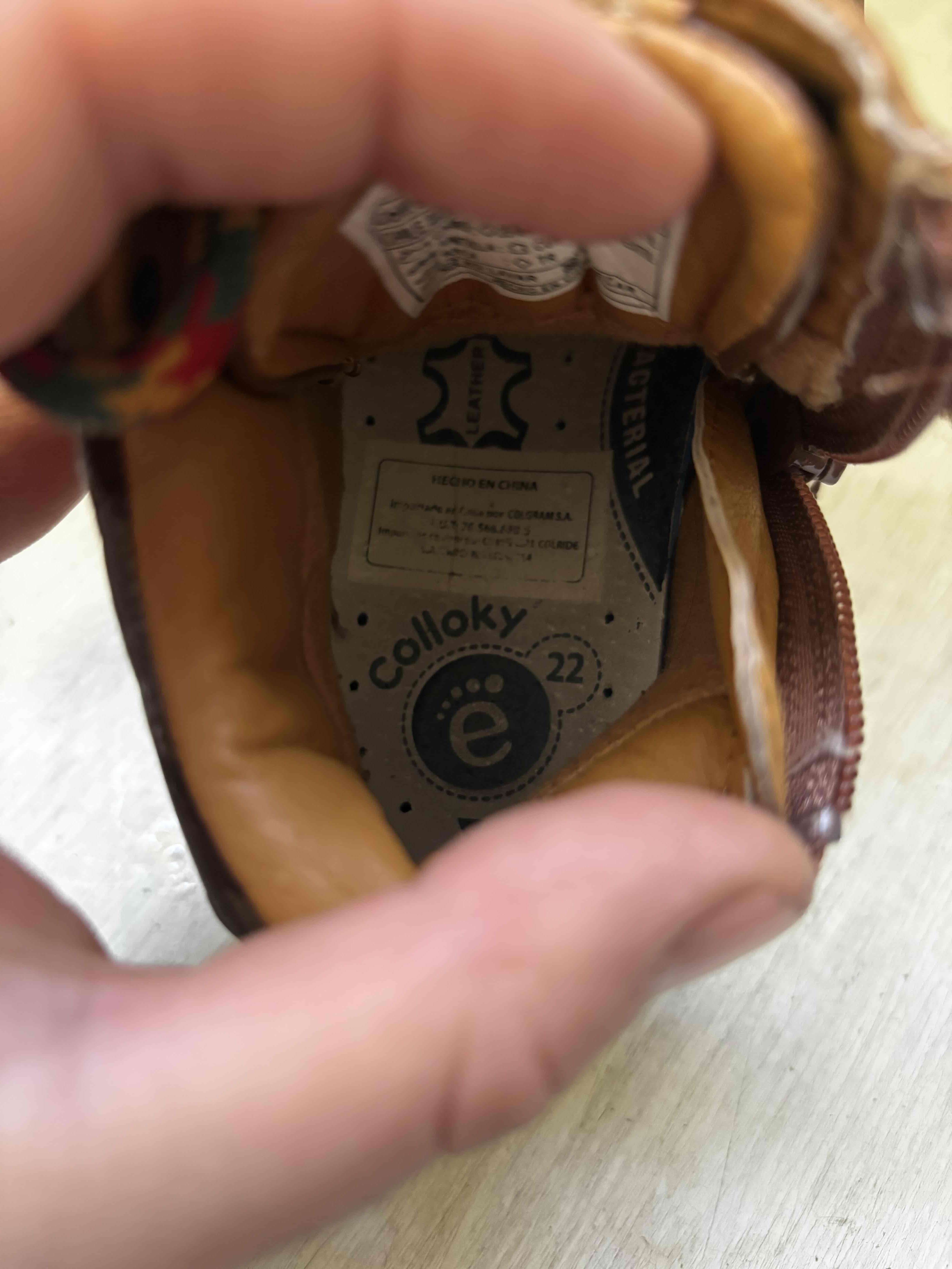 Botas infantiles color café - miniatura 2