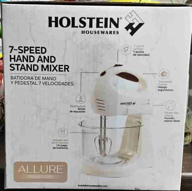 HOLSTEIN HOUSEWARES - BATIDORA PEDESTAL & DE MANO - miniatura 5