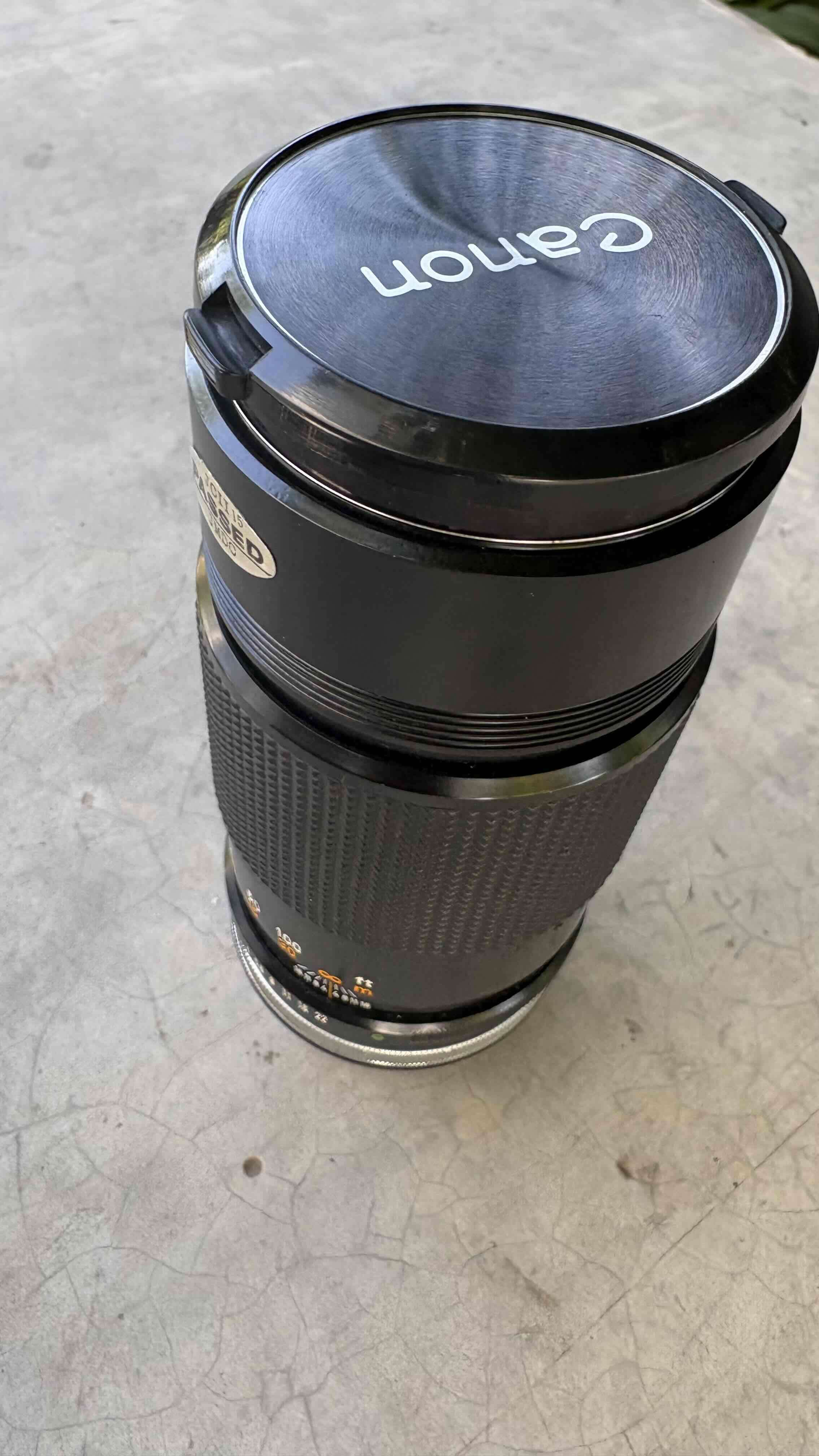 Lente Canon FD 200mm