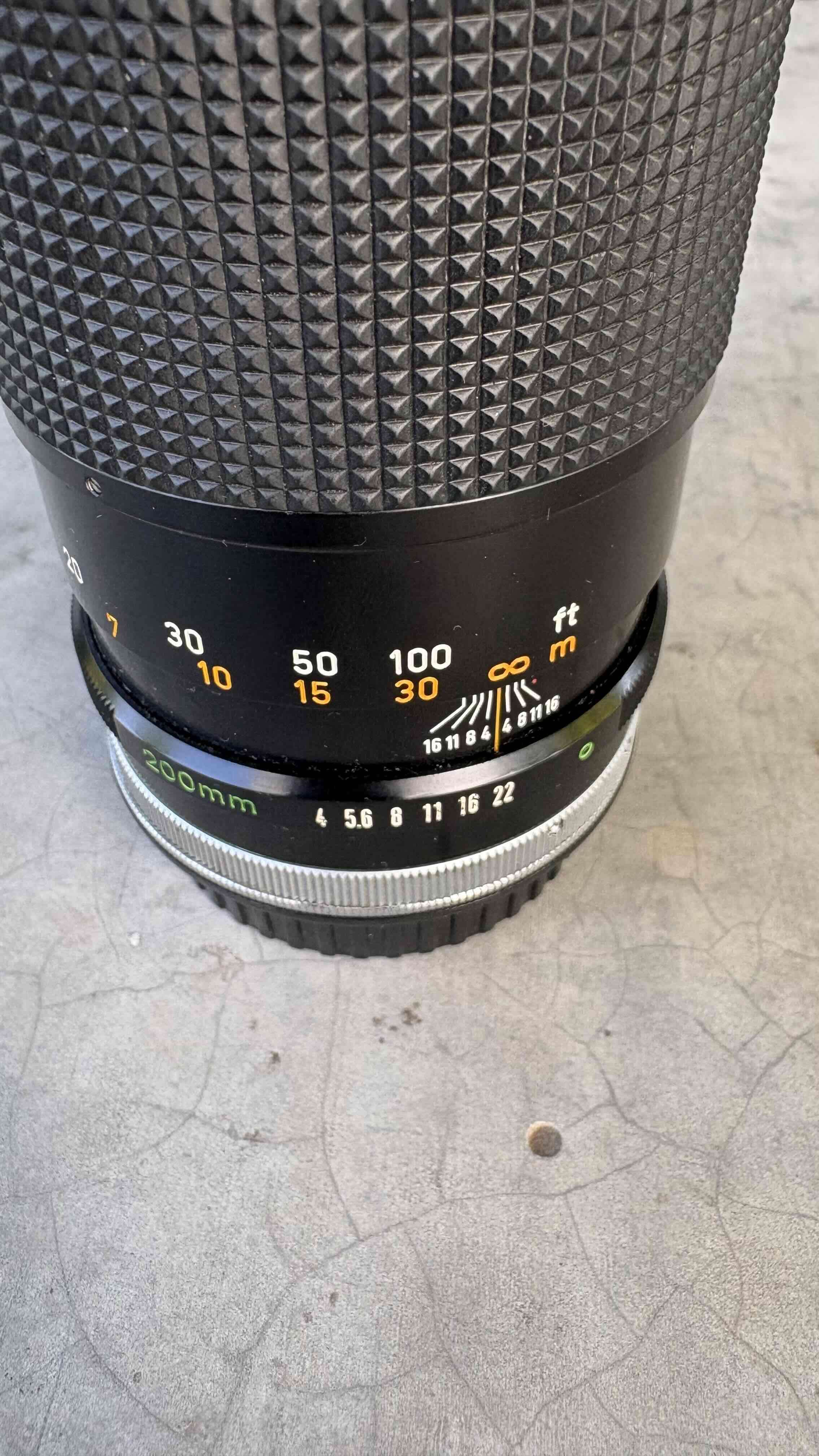 Lente Canon FD 200mm - miniatura 2