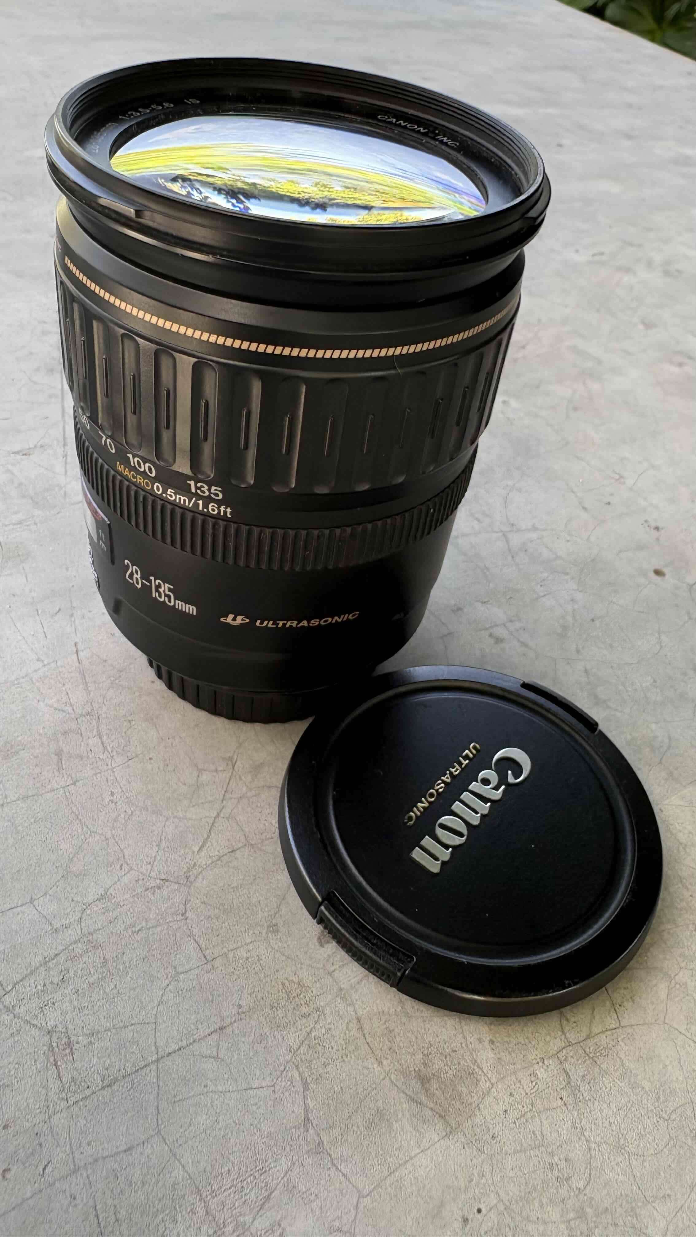 Lente Canon 28-135mm Ultrasonic Macro
